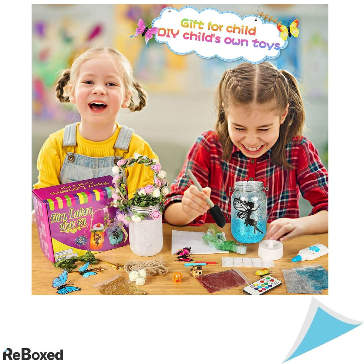 Set Artizanat Craft 2 Lanterne LED Creative Zane Telecomanda