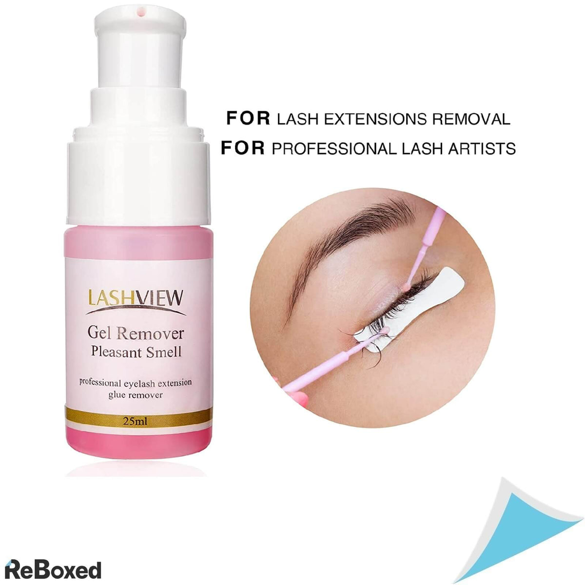 Lashview Pachet 2x25ml Gel Remover Indepartare Gene False