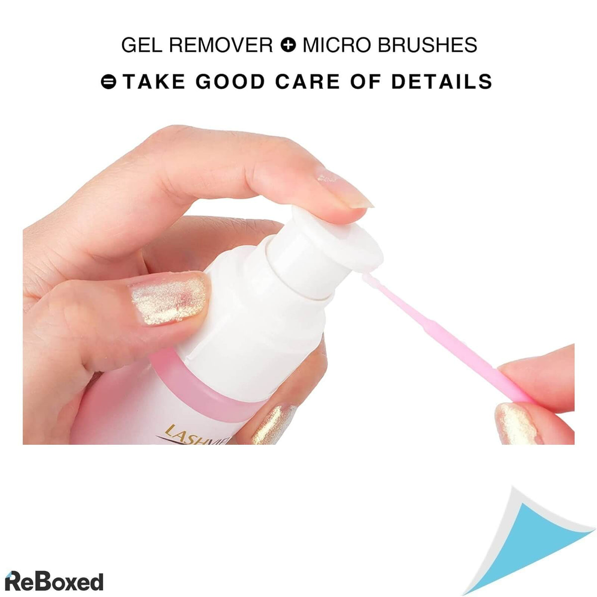 Lashview Pachet 2x25ml Gel Remover Indepartare Gene False