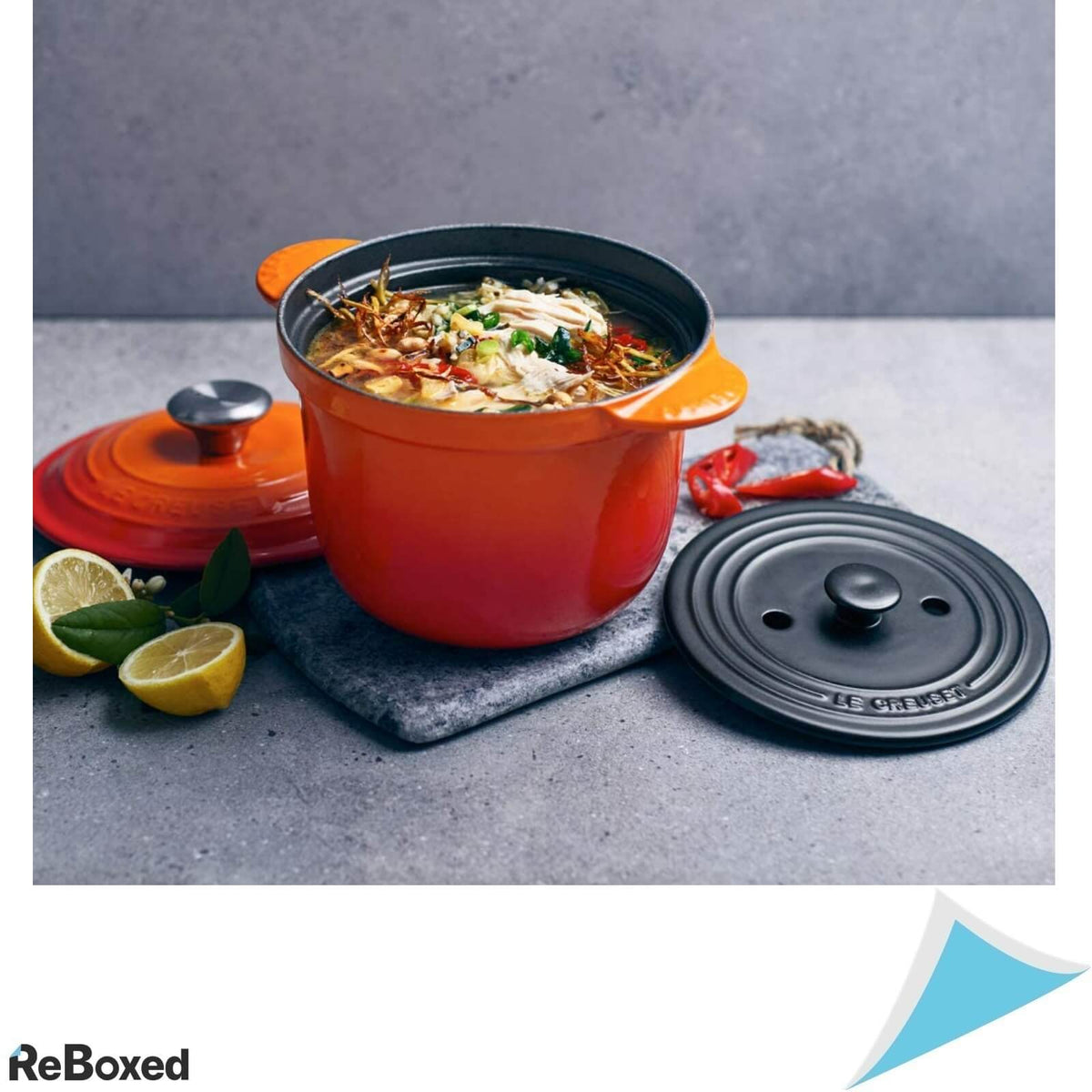 Le Creuset Cocotte Oala Fonta Orez 18cm 2 Litri Volcanic