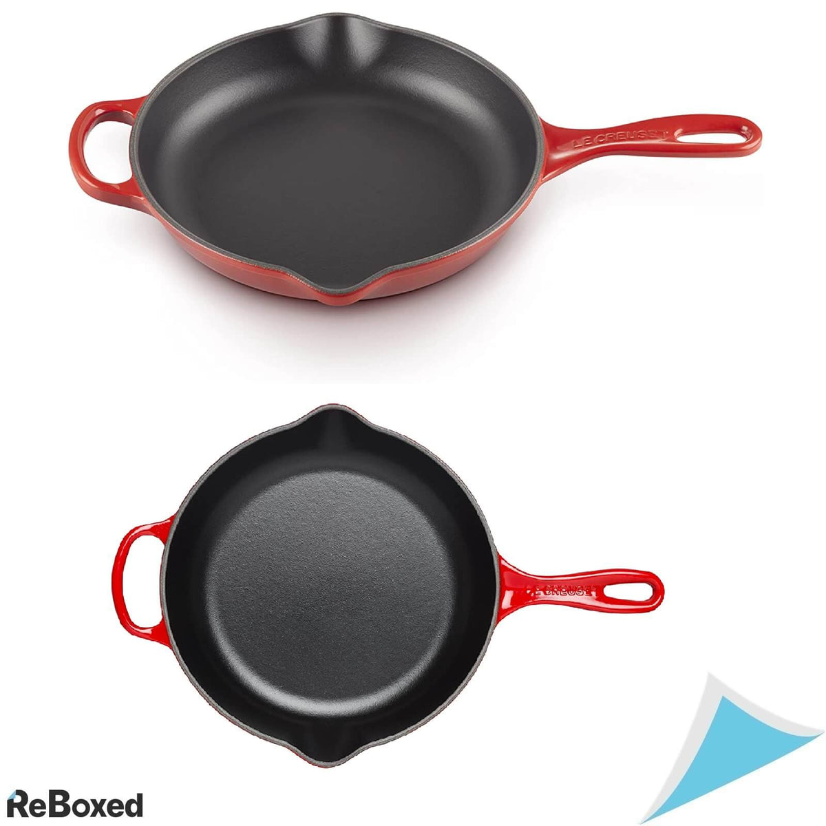 Le Creuset Enameled Cast Iron Tigaie Fonta Emailata 9 inch Cerise