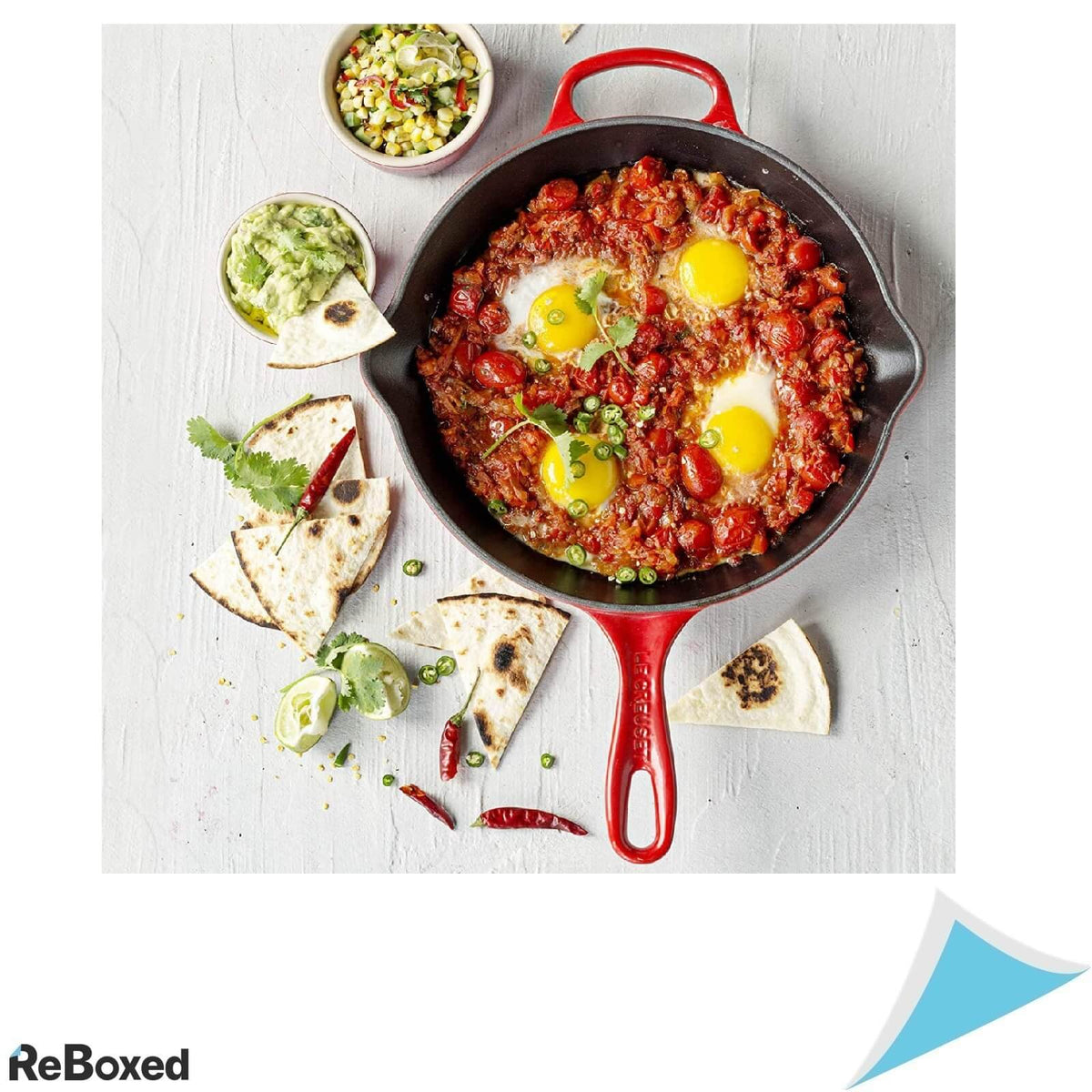 Le Creuset Enameled Cast Iron Tigaie Fonta Emailata 9 inch Cerise