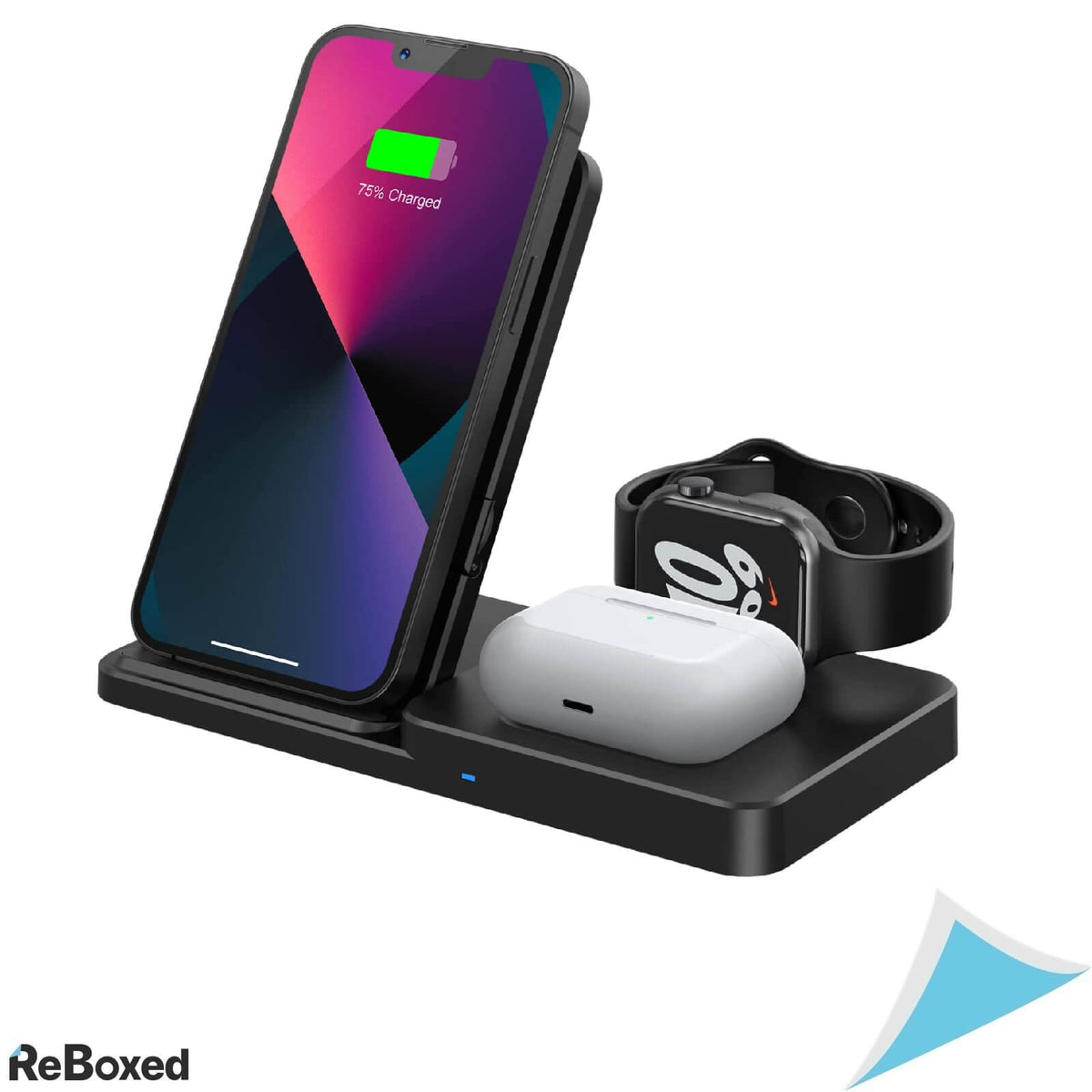 Lechly CW305 Statie de Incarcare Wireless 3-in-1 certificata Qi