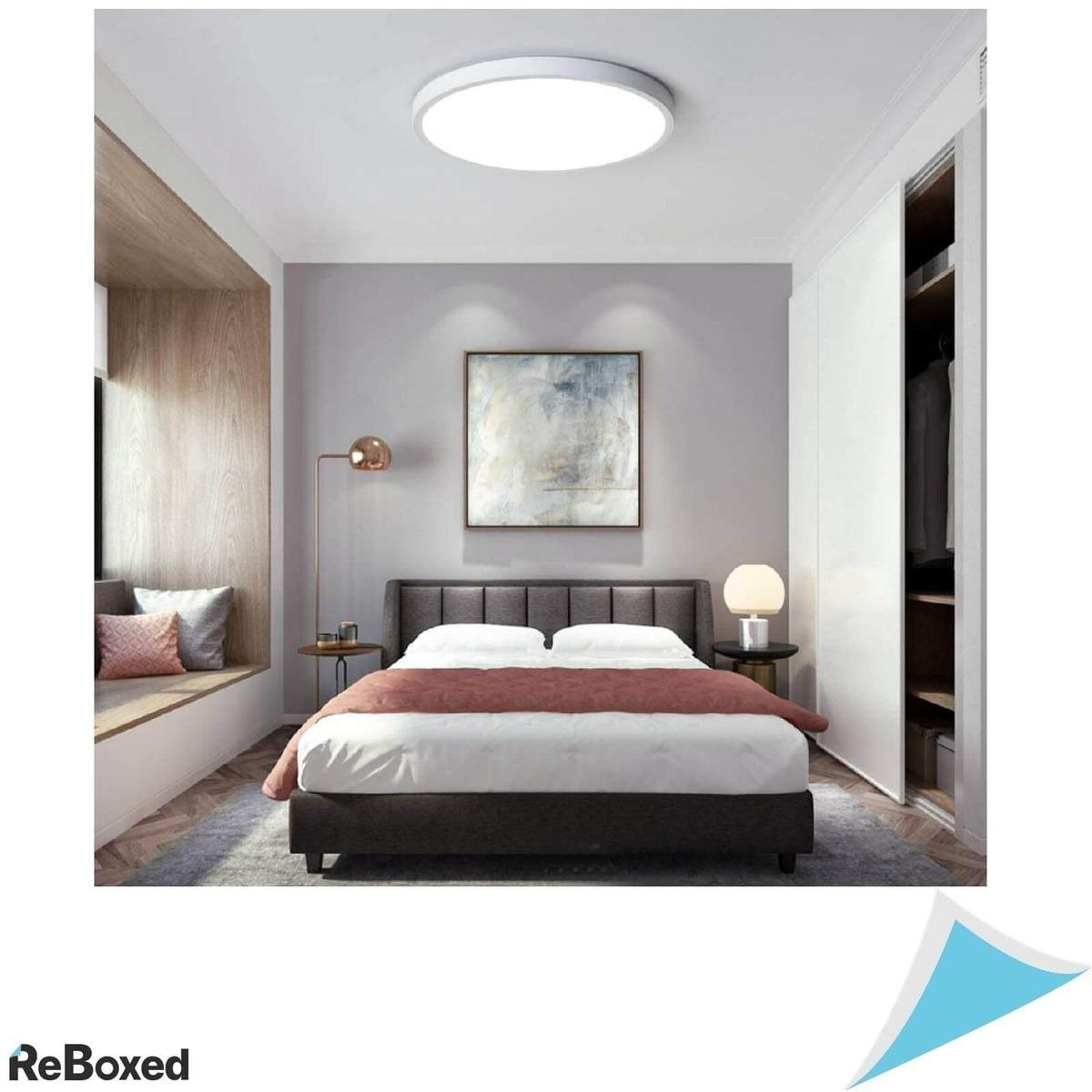 LED Spiral Corp Iluminat Dimabil 28W cu Telecomanda