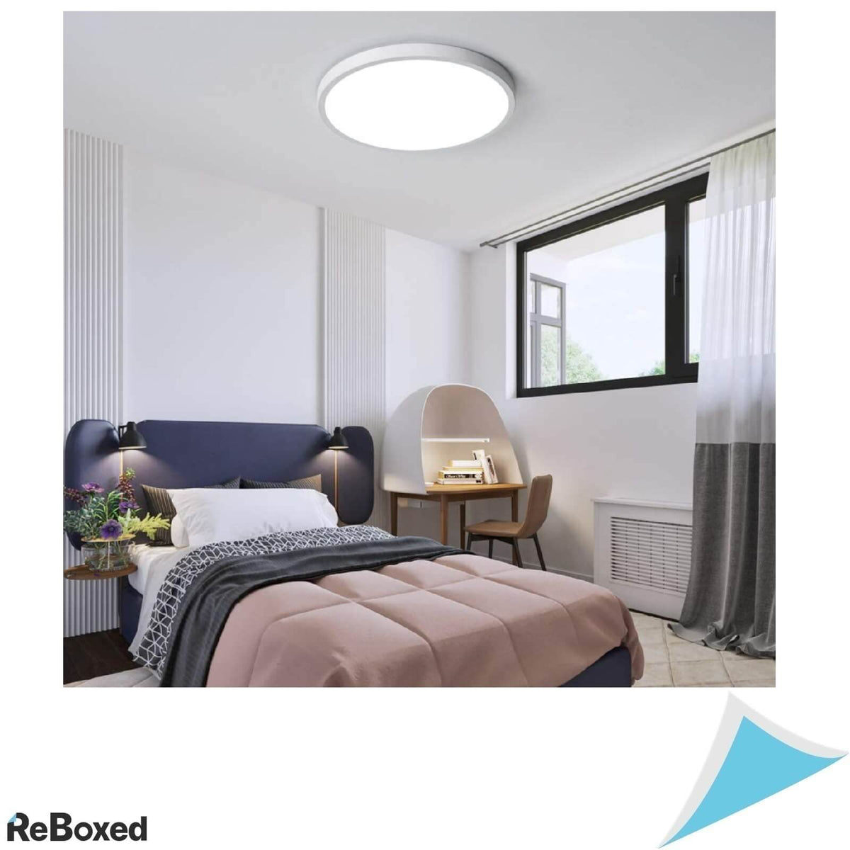 LED Spiral Corp Iluminat Dimabil 28W cu Telecomanda