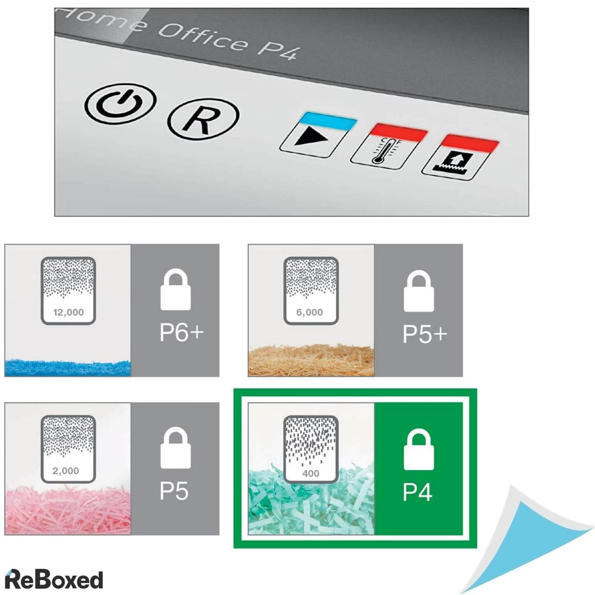 Leitz IQ Slim P4 Distrugator Documente cross-cut 10 coli cos 23l