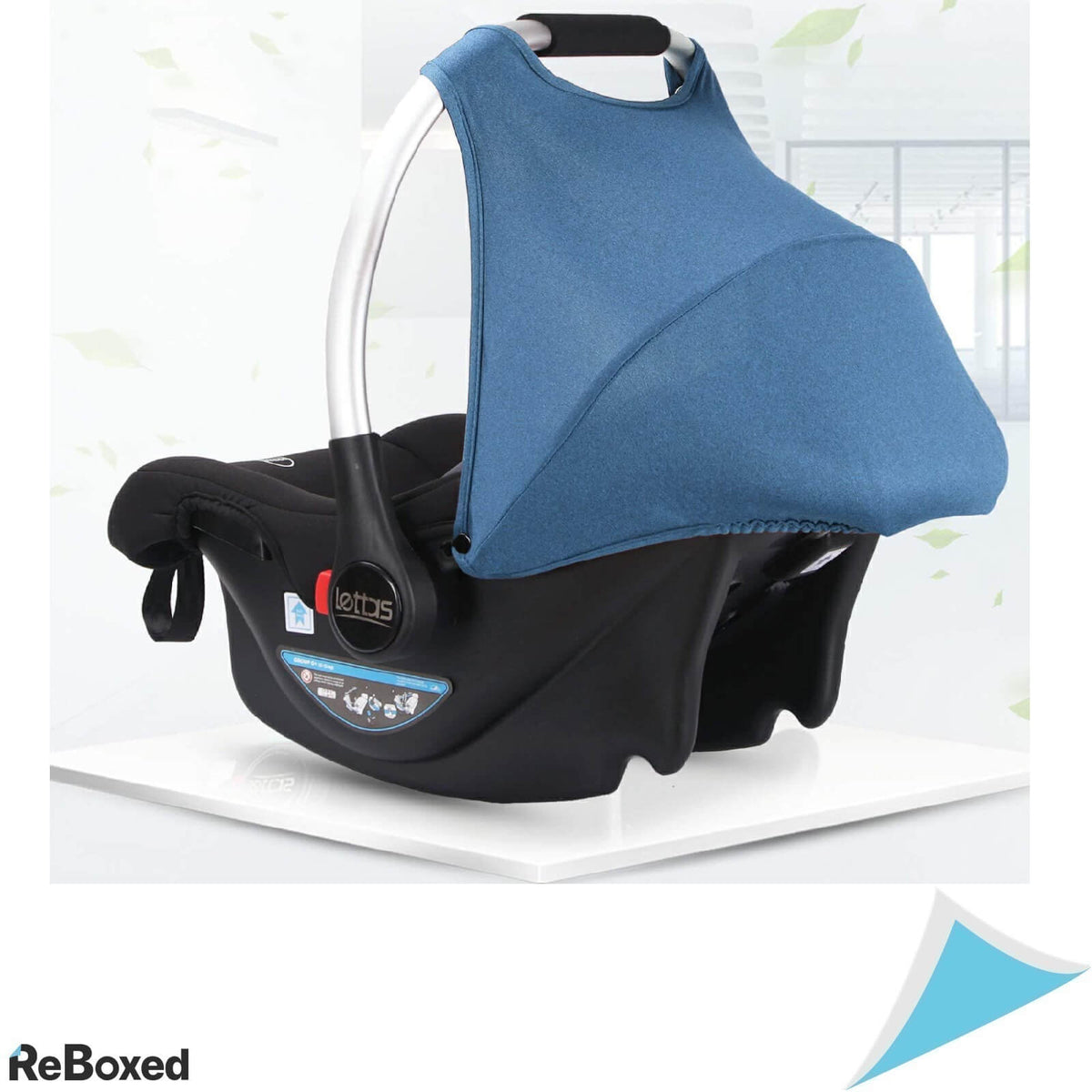 Lettas Scaun Auto Unisex 15Kg 12 luni ECE R44/04 Bleu