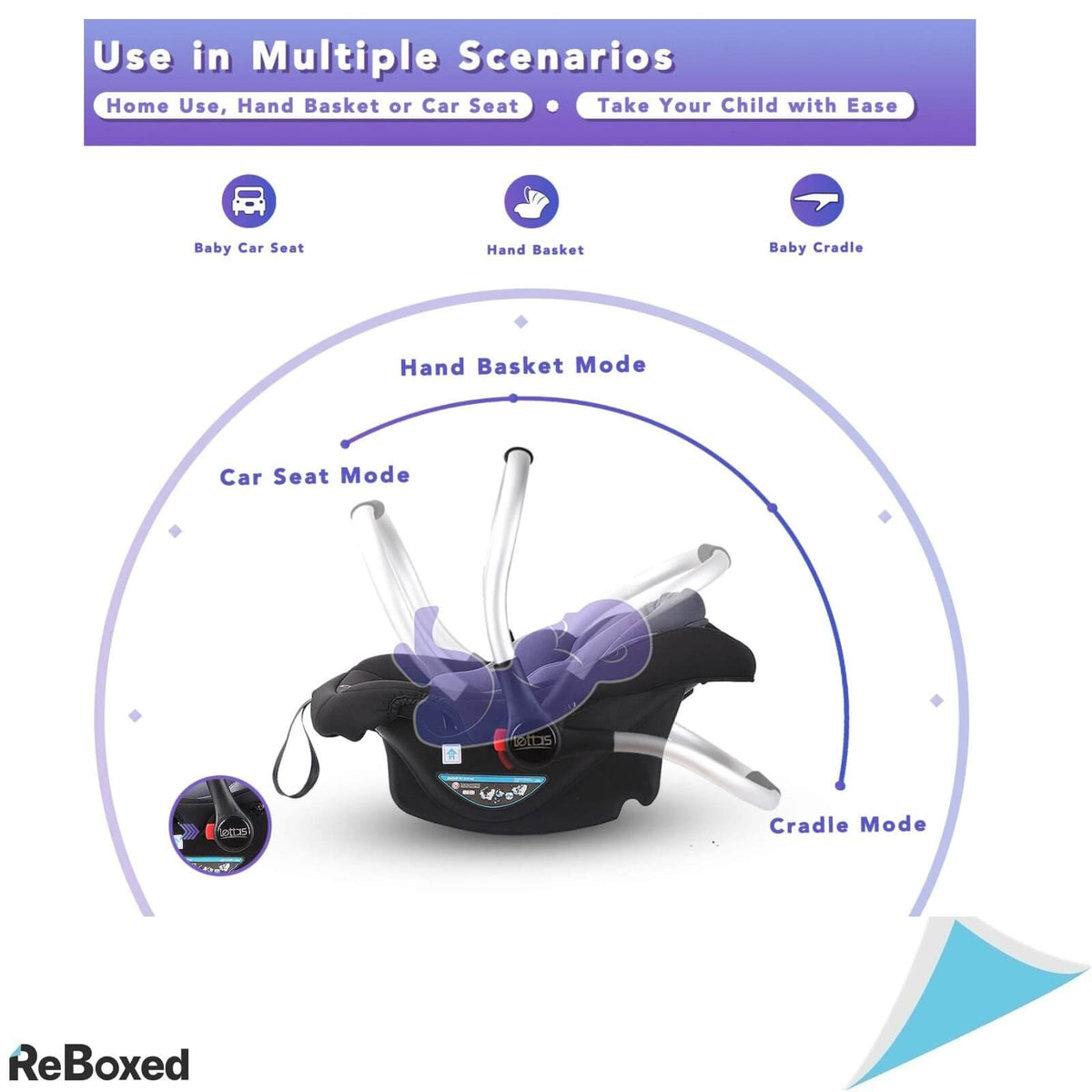 Lettas Scaun Auto Unisex 15Kg 12 luni ECE R44/04 Negru