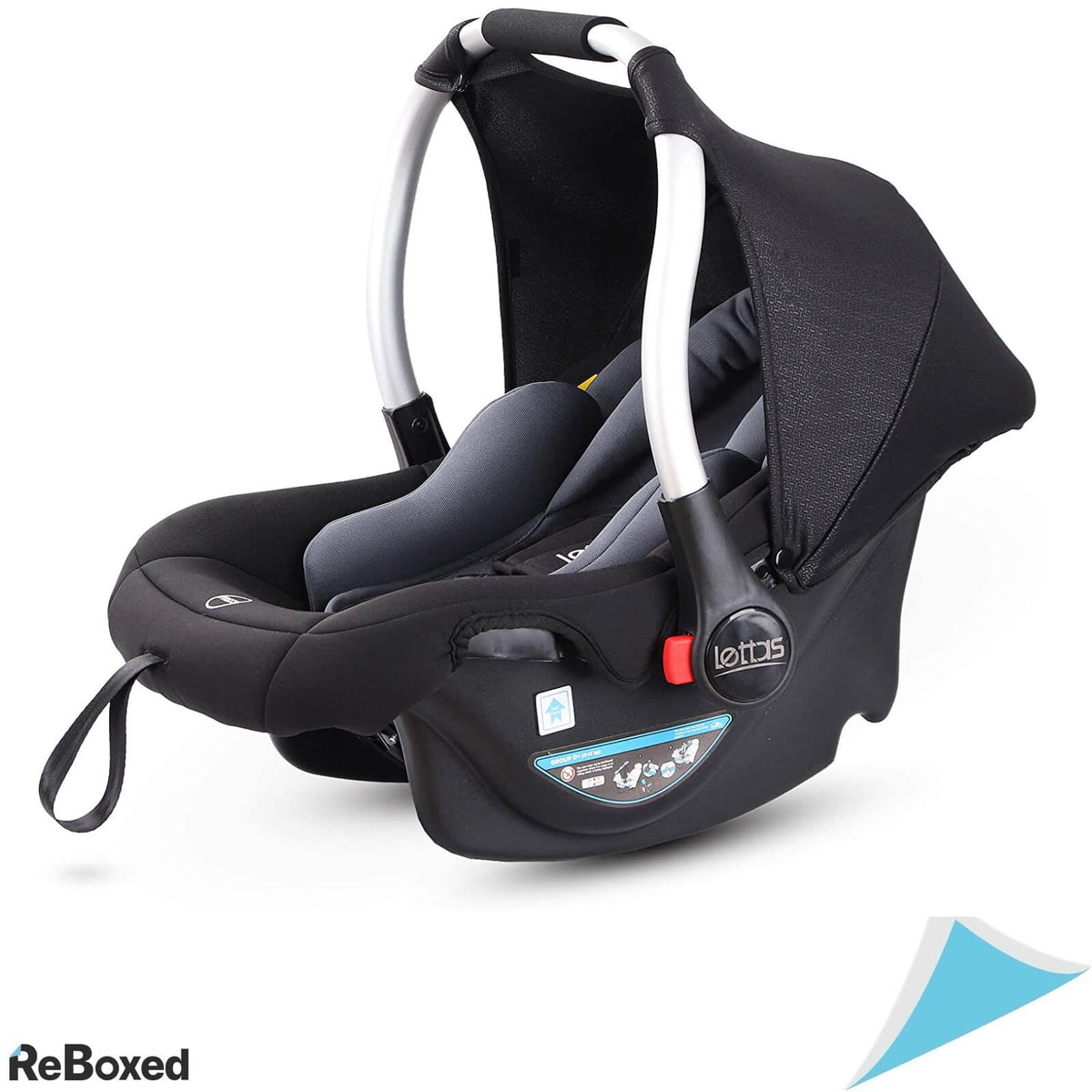 Lettas Scaun Auto Unisex 15Kg 12 luni ECE R44/04 Negru