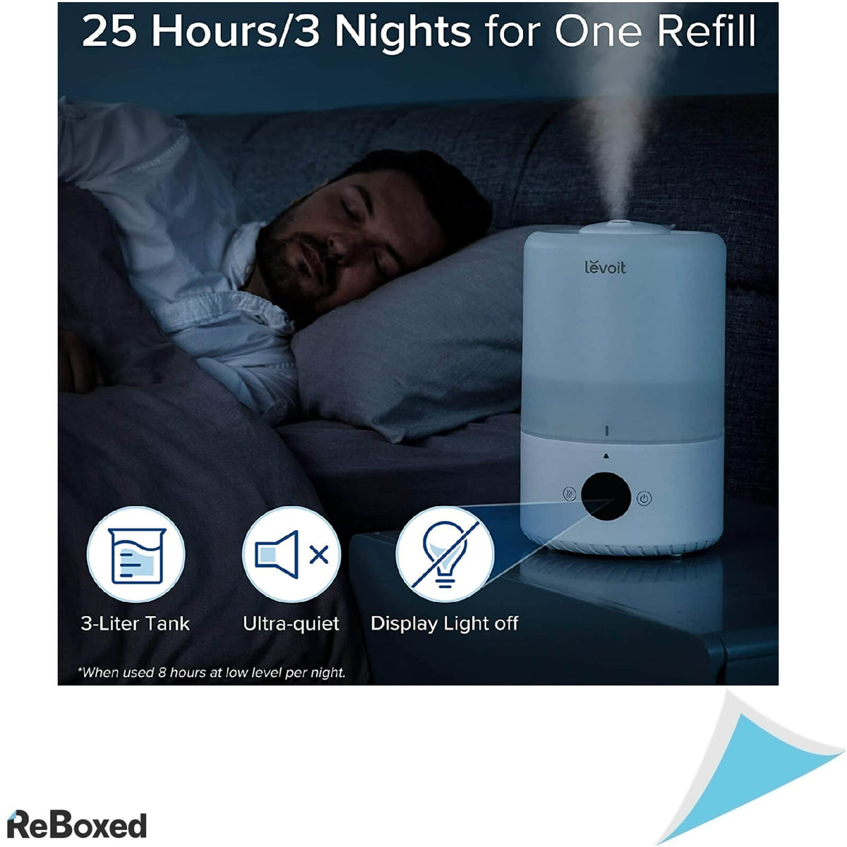 Levoit Dual 200 Smart Umidificator si Difuzor 3l Control WiFi 24W