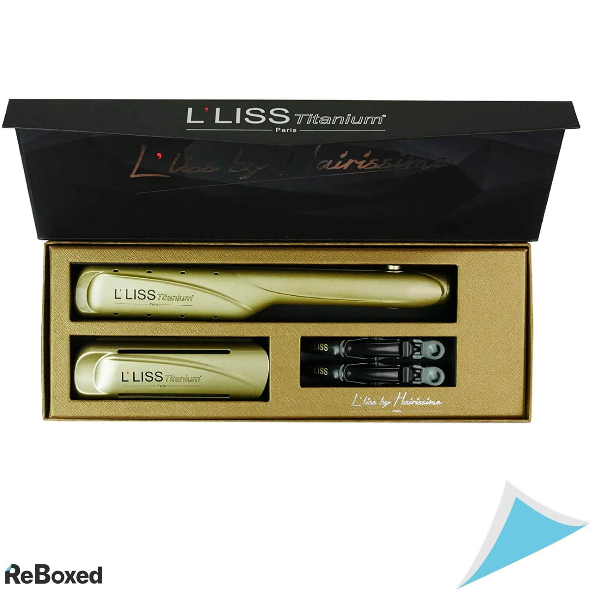 L&#39;Liss Titanium Paris Placa Gold de Indreptat Parul