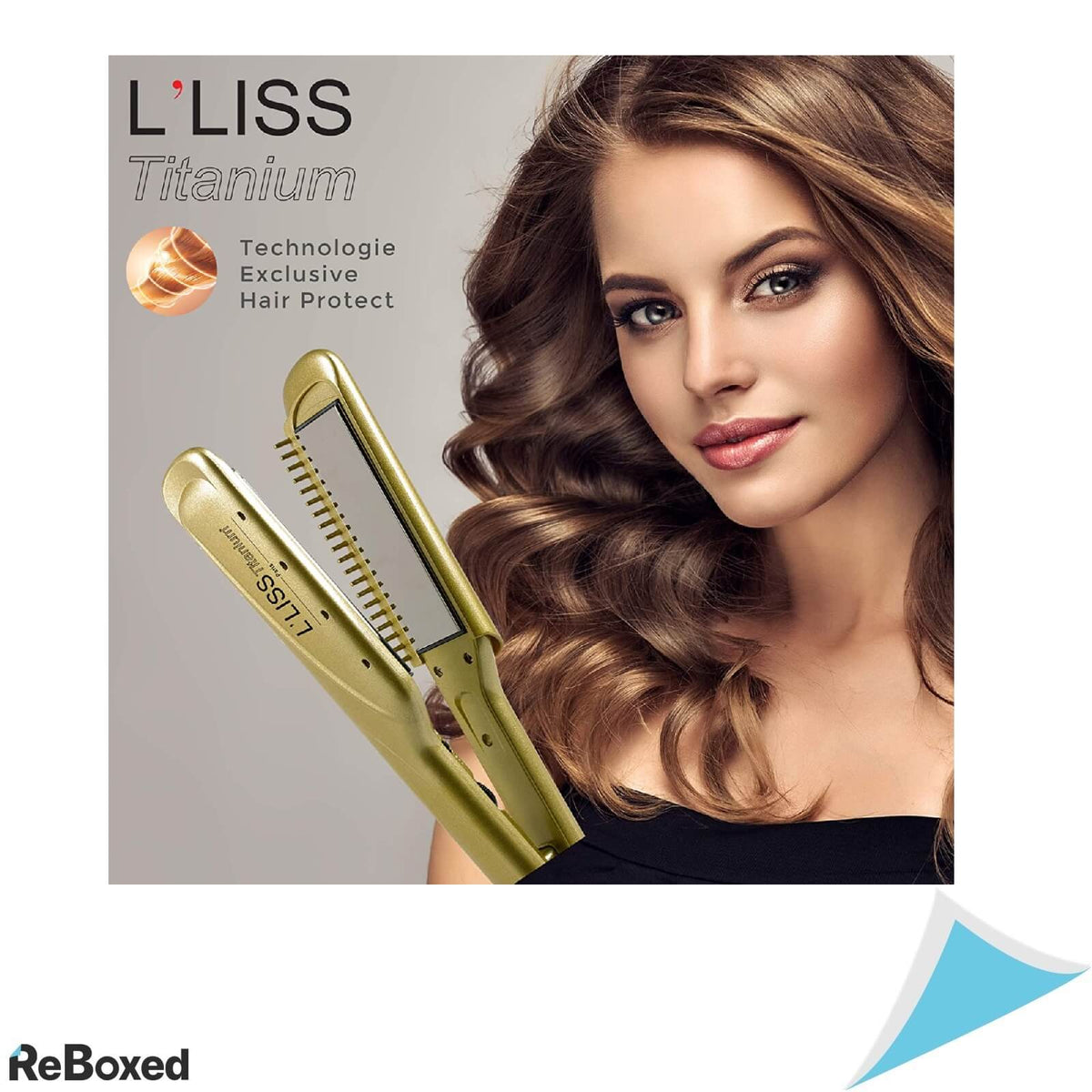 L&#39;Liss Titanium Paris Placa Gold de Indreptat Parul