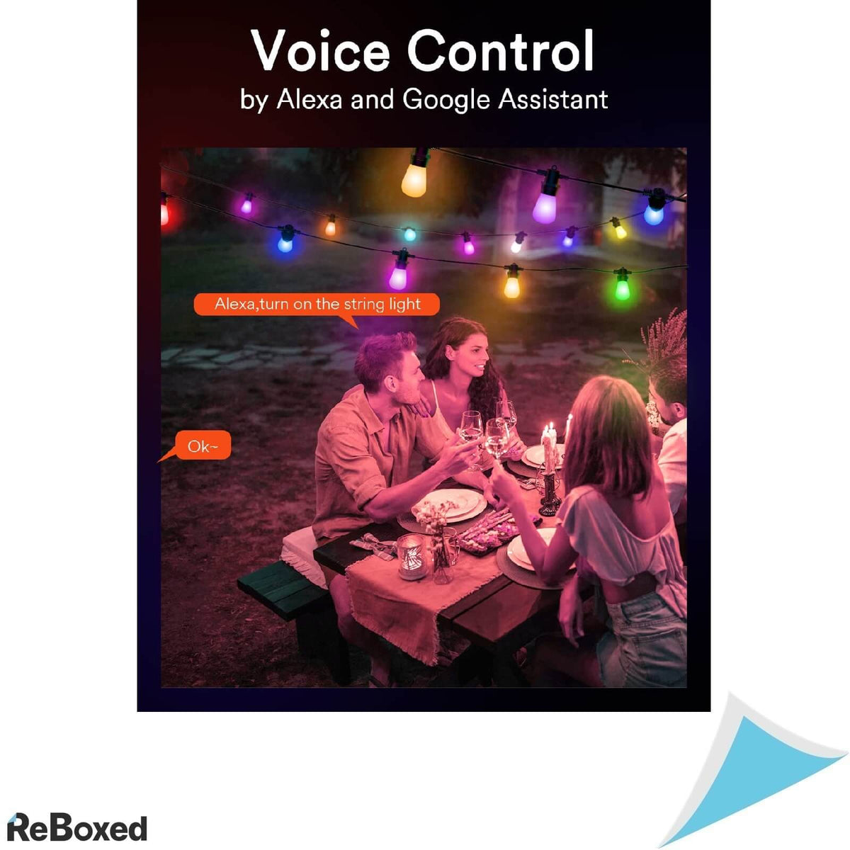 Lumary 30 Becuri LED RGBAi Smart Outdoor IP65 Alexa Siri Telecomanda