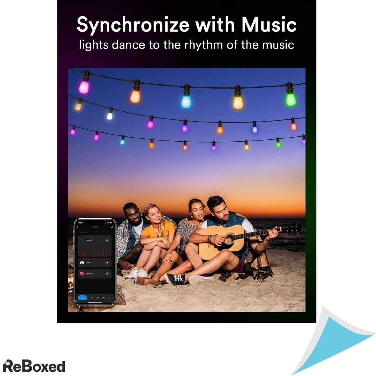 Lumary 30 Becuri LED RGBAi Smart Outdoor IP65 Alexa Siri Telecomanda