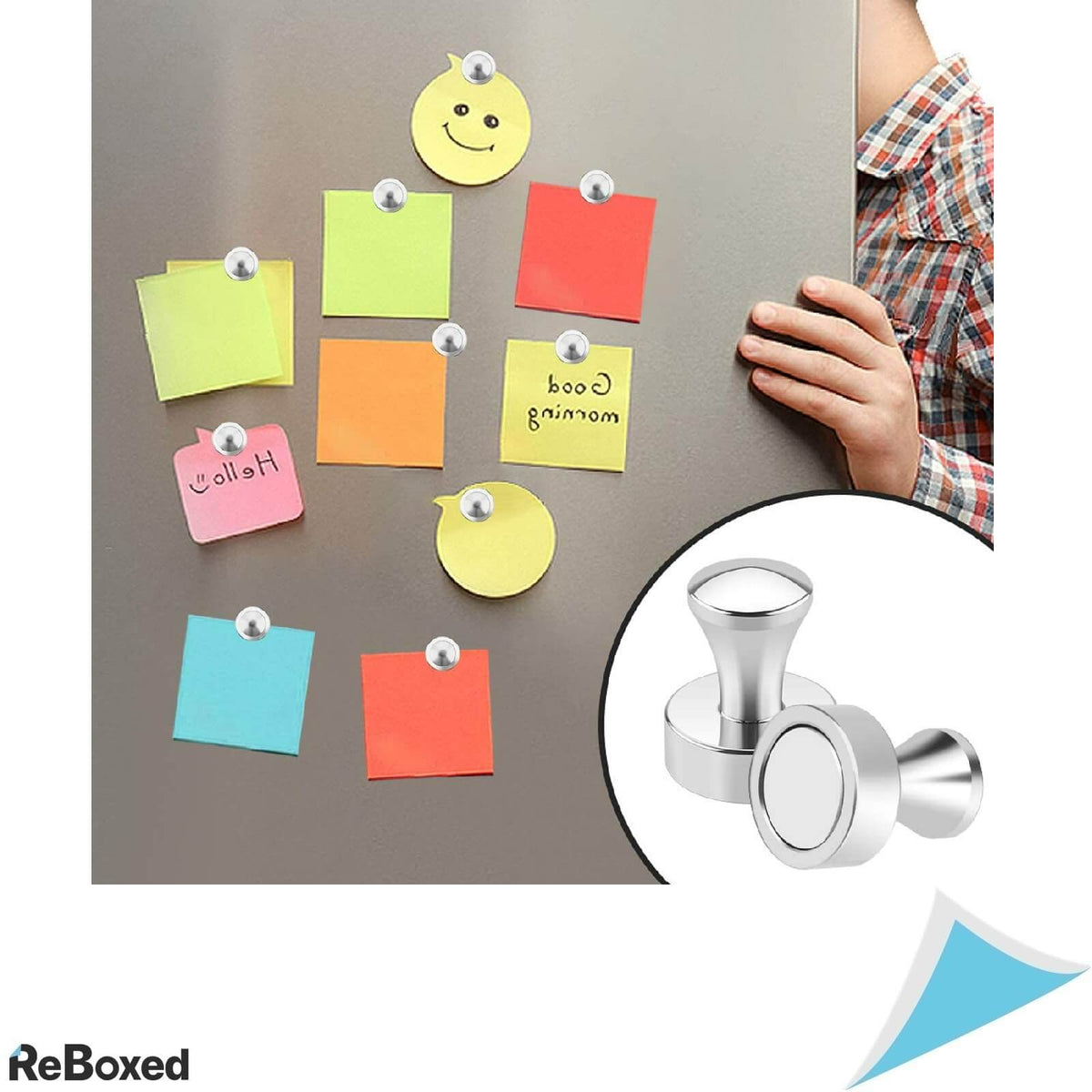 Set de 10 Magneti Pin Neodymium 20x25mm Foarte Puternici N52