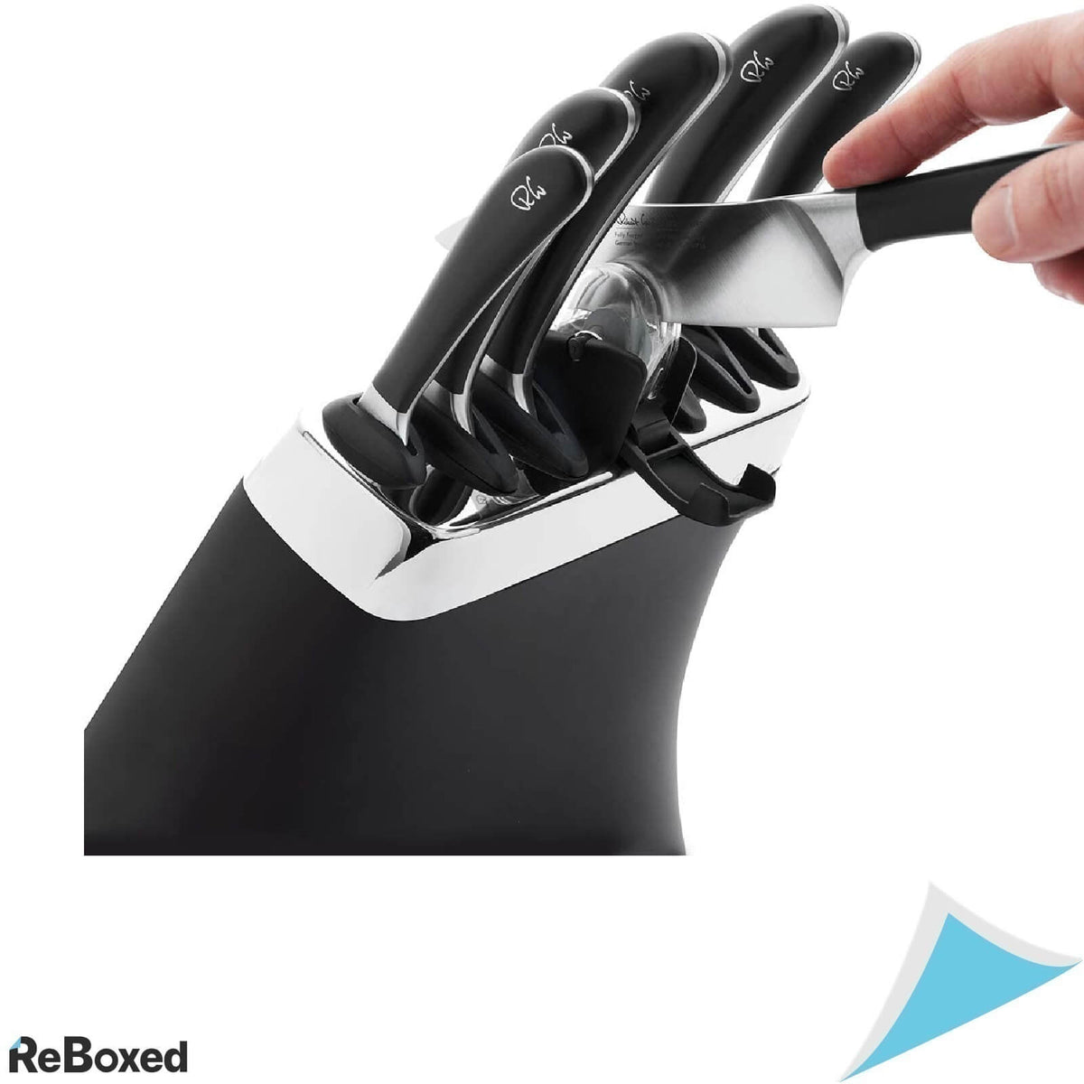 Robert Welch Signature Set De 5 Cutite Si Ascutitor din Ceramica