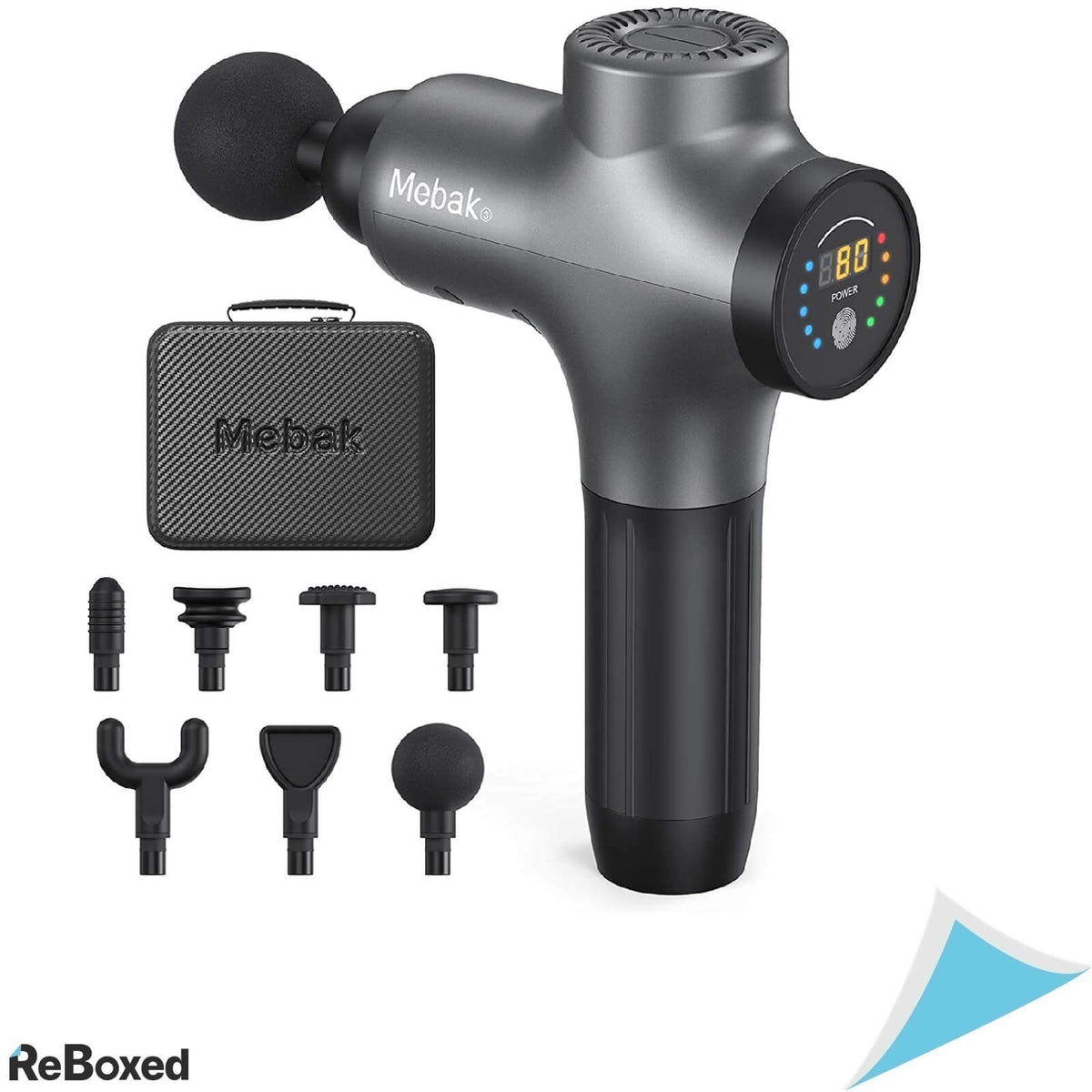 Mebak 3 Pistol de Masaj Muscular Portabil Silentios 5 Viteze