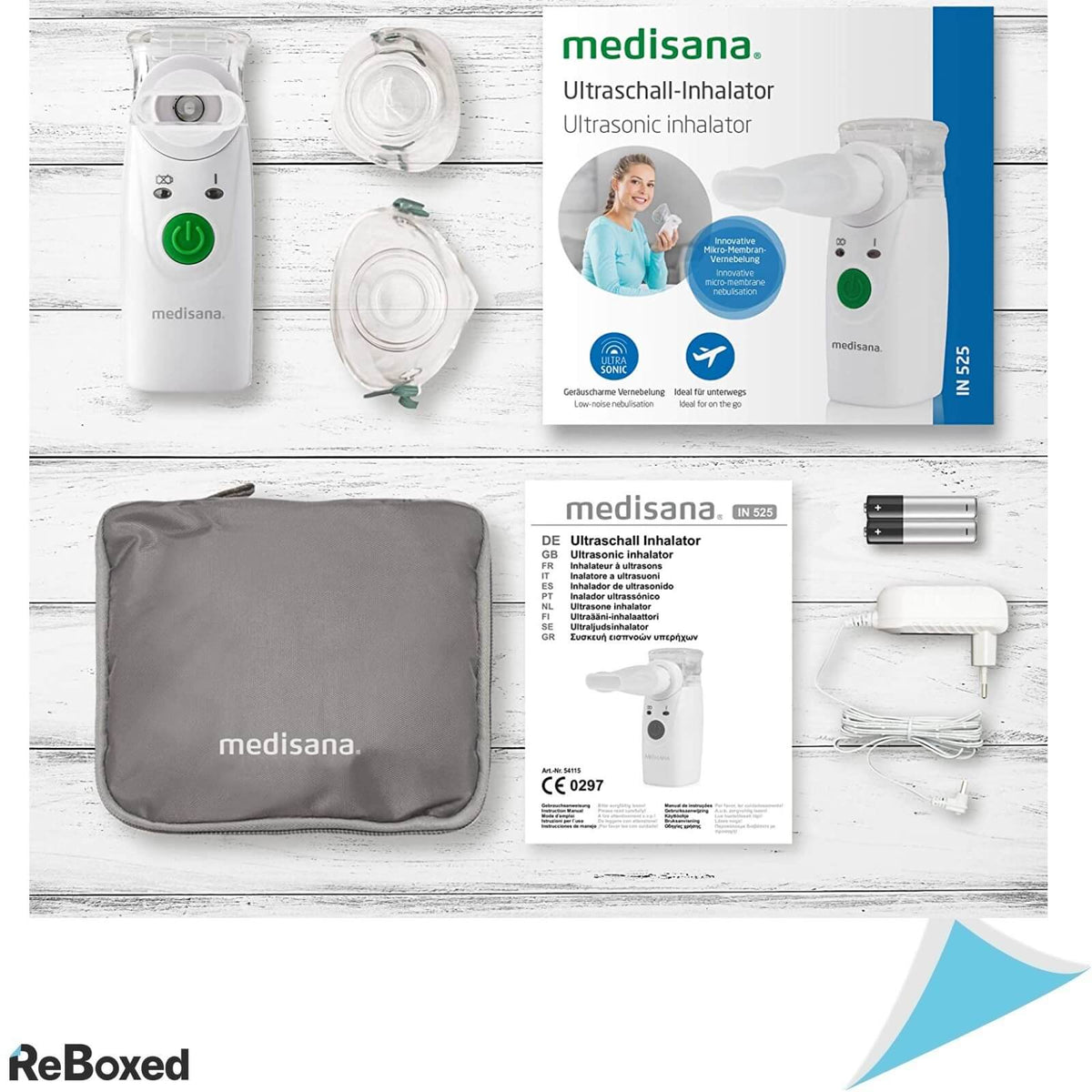 Medisana IN 525 Inhalator Portabil cu Ultrasunete Adulti si Copii