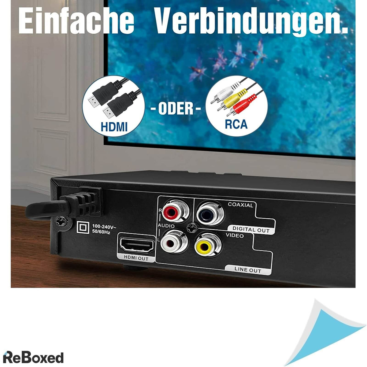 Megatek DVD Player 1080p HDMI USB MP3 JPEG Telecomanda