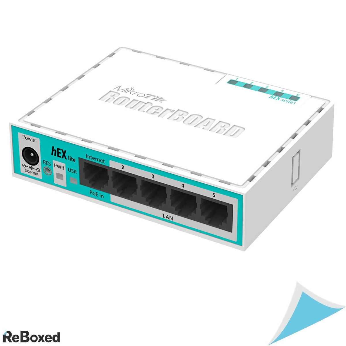 Mikrotik RB750r2 hEX lite Router Cablu 5 Porturi 10/100Mbps