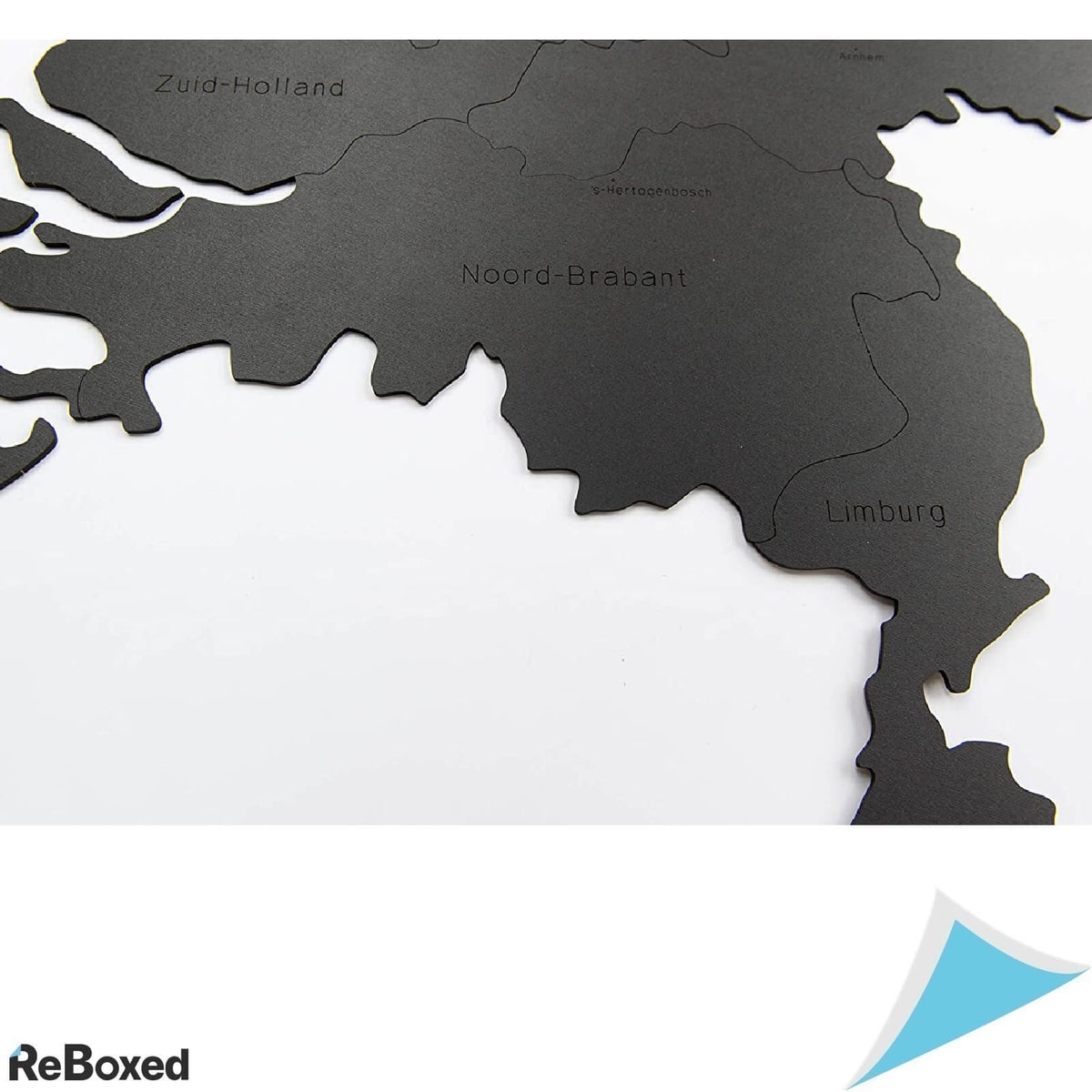 MiMi Innovations Harta pentru Perete din Lemn Nederland 92x69cm