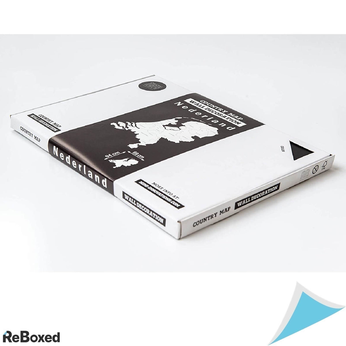 MiMi Innovations Harta pentru Perete din Lemn Nederland 92x69cm