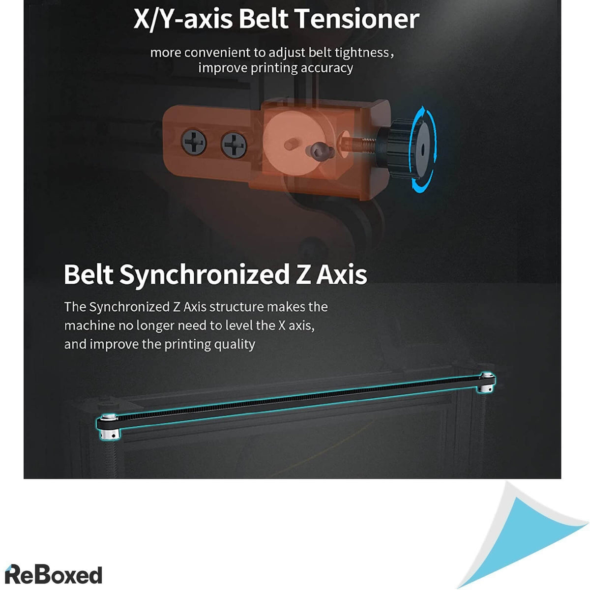 Mingda Rock 3 PRO Imprimanta 3D Direct Extruder 32x32x40cm