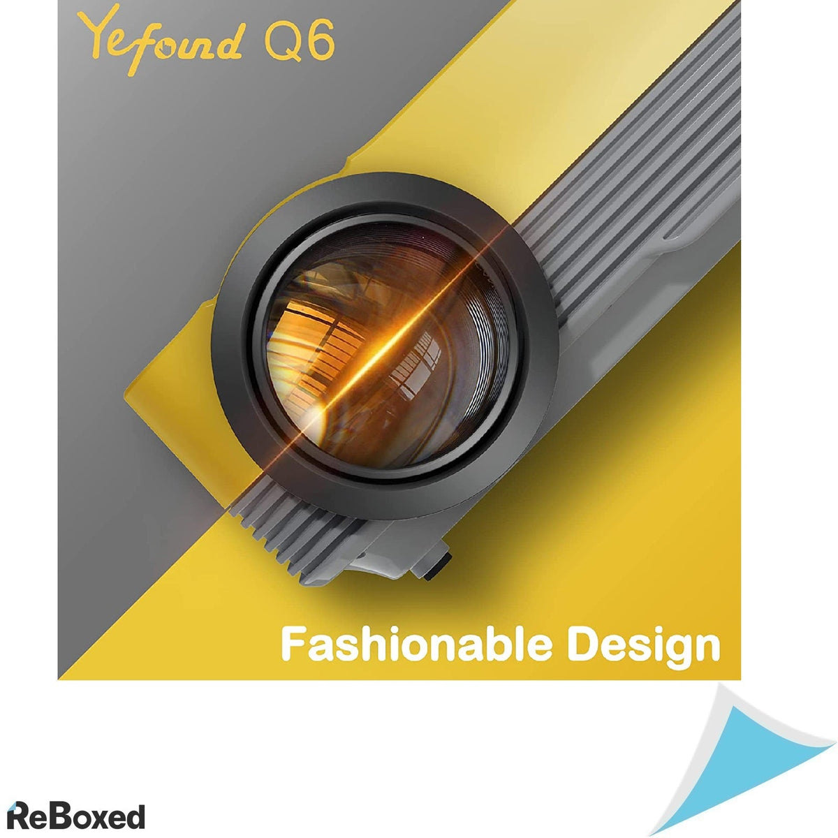 YeFound Q6 Proiector Mini LED 1280x720 pixeli 2000:1 Contrast 400lm