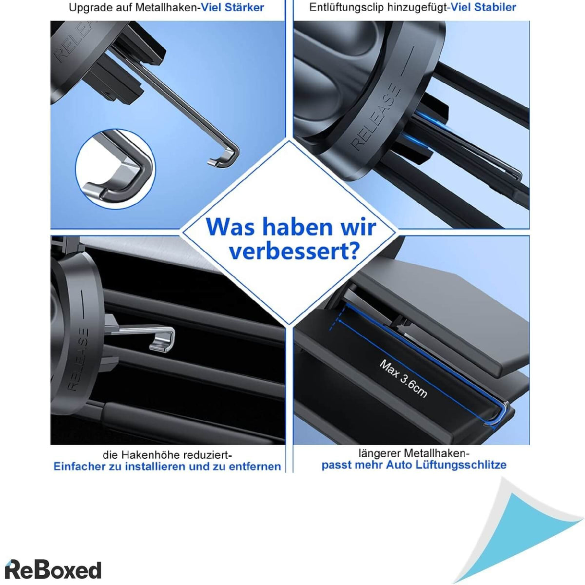 Miracase Suport Telefon Grila Ventilatie Auto