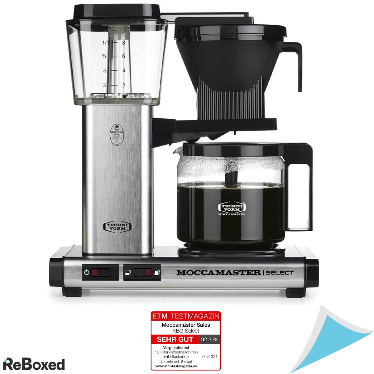 Moccamaster KBG 741 Cafetiera 1.25 litri cu Filtru
