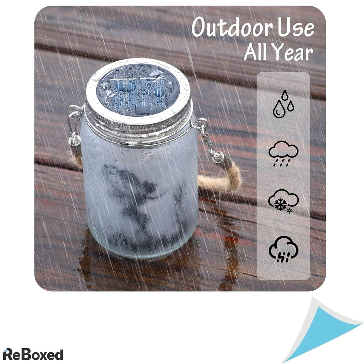 MostofEU Set 2 Lanterne Lampioane Solare LED cu Zana Color