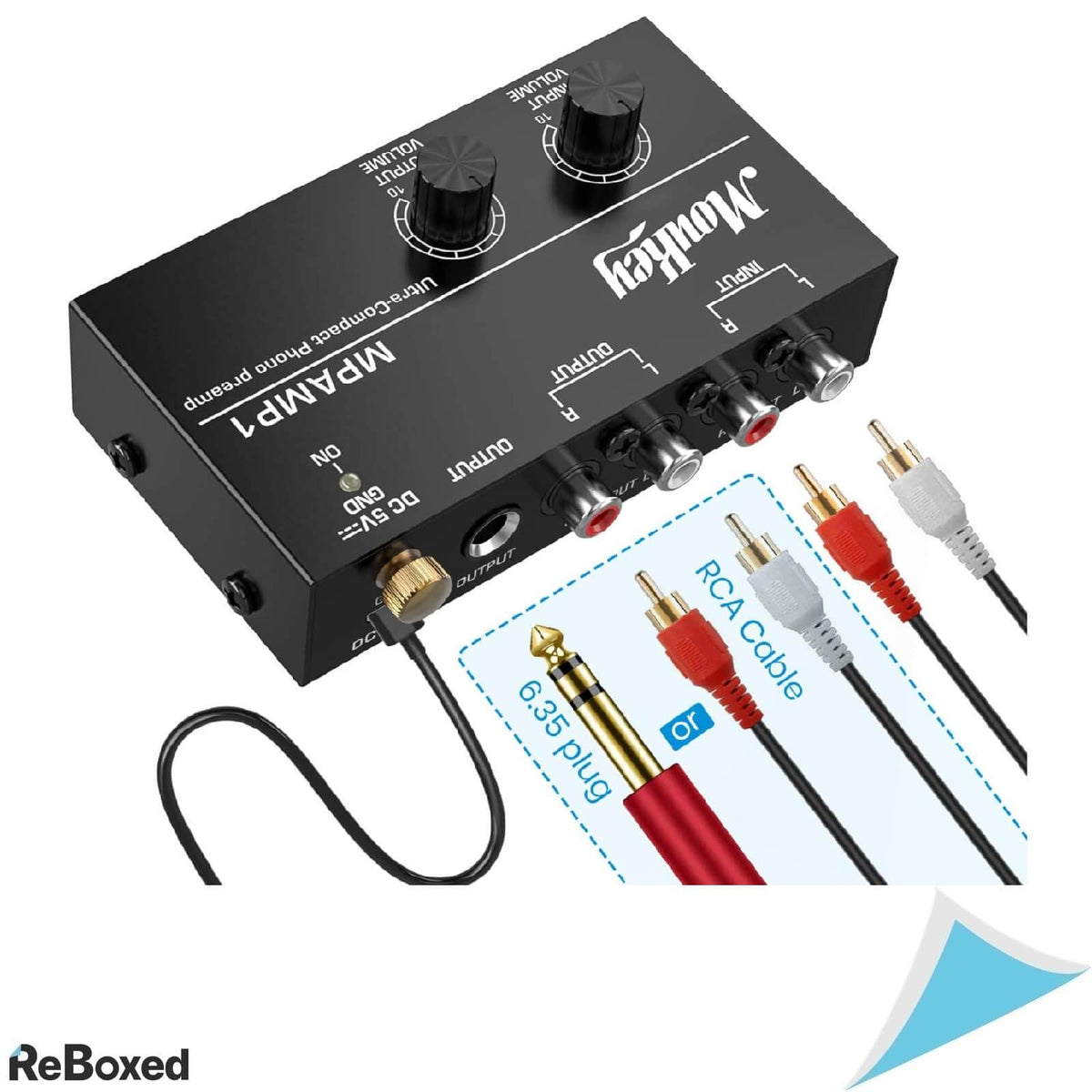 Moukey MPAMP1 Preamplificator Phono Zgomot Redus RCA