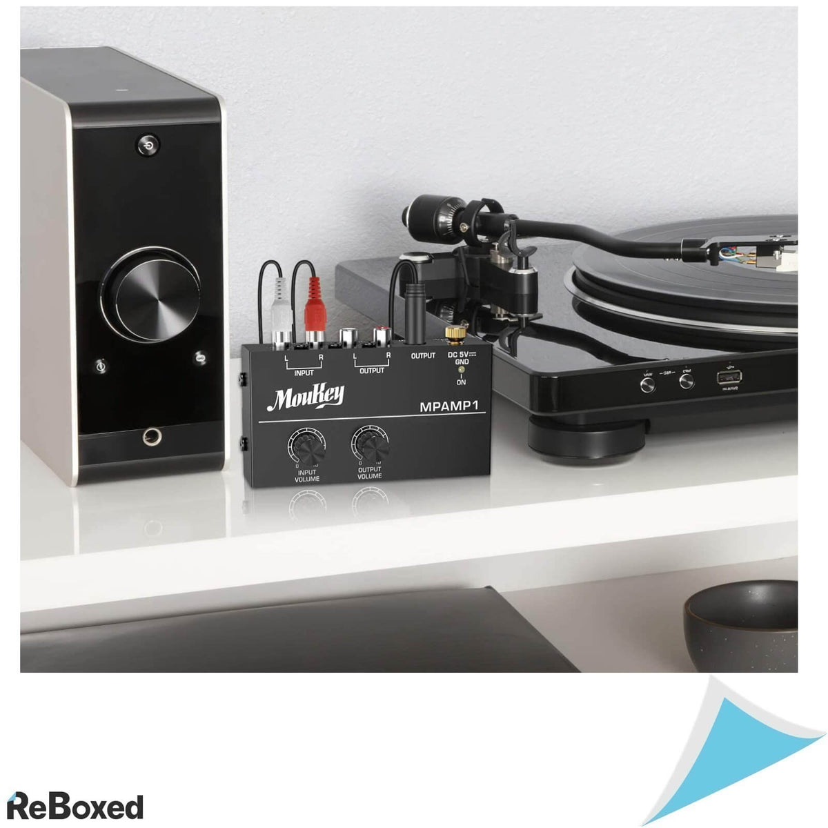 Moukey MPAMP1 Preamplificator Phono Zgomot Redus RCA