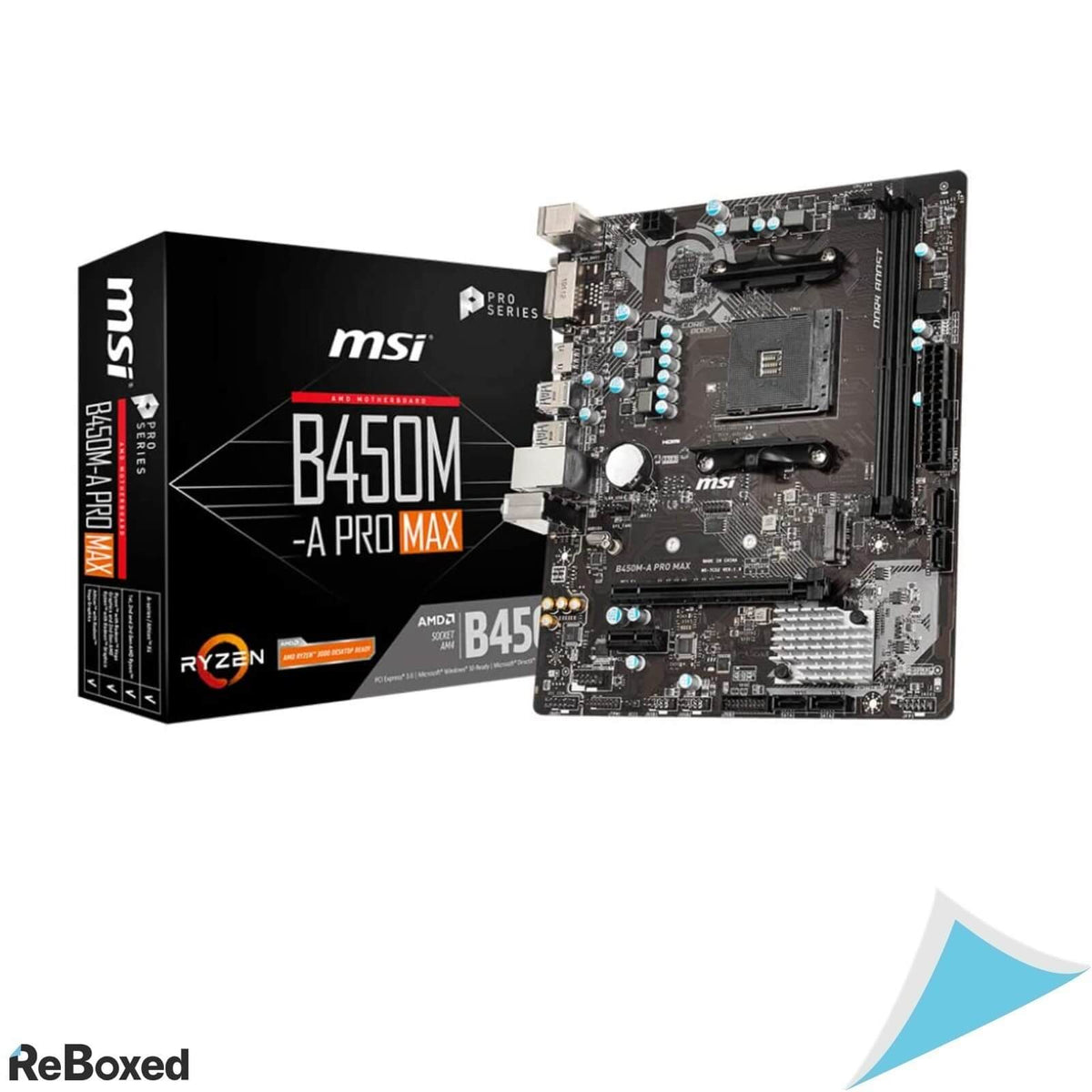 MSI B450M-A Pro Max AMD B450 Placa de Baza AM4