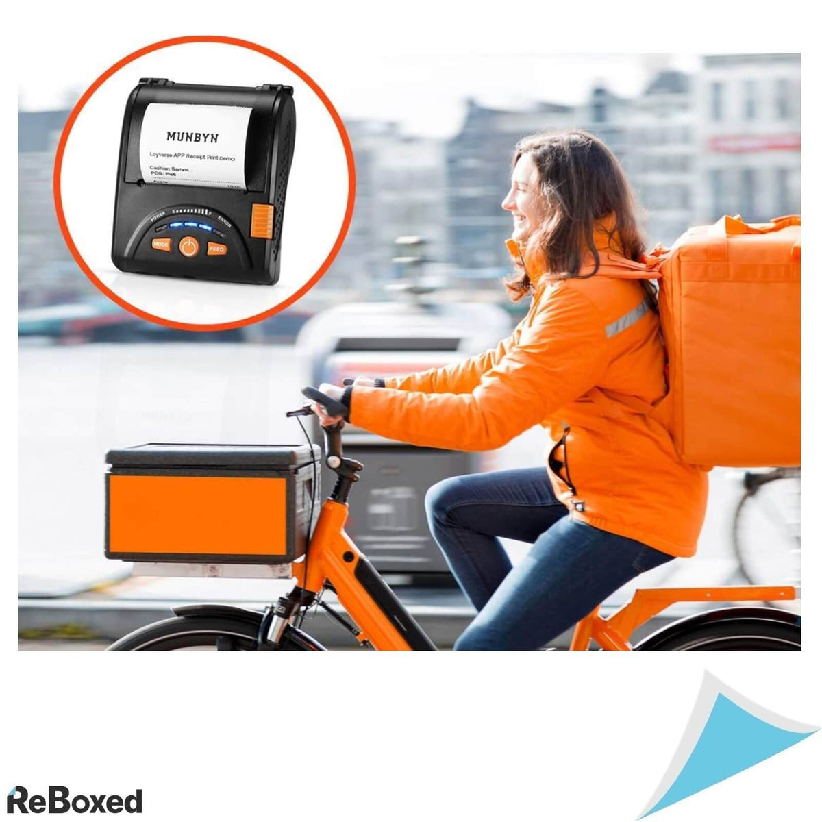 Munbyn Imprimanta Portabila Termica Bluetooth 58mm Android