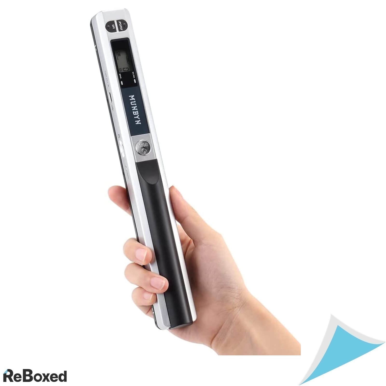 Munbyn Scanner A4 Portabil de Mana Color 900dpi si card SD