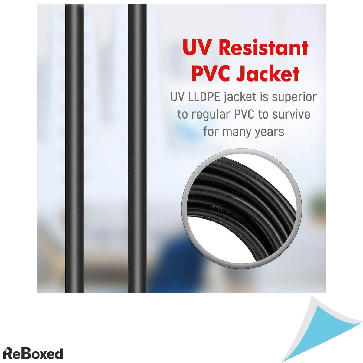 MutecPower Set 100m Cablu SSTP Cat7 600Mhz Outdoor RJ45 Sertizor