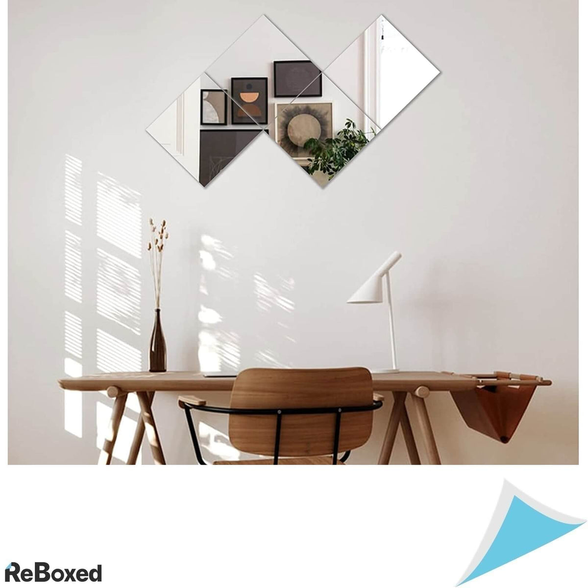 MuziLife Set 4 Oglinzi 29x29cm Design Decoratiuni Versatile