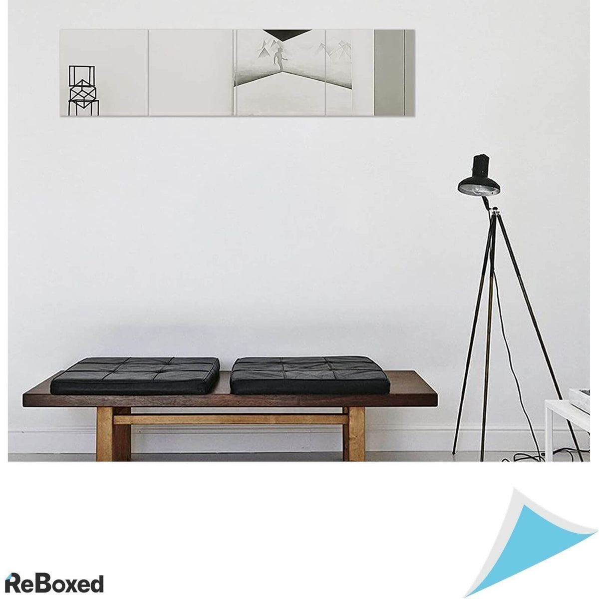 MuziLife Set 4 Oglinzi 29x29cm Design Decoratiuni Versatile