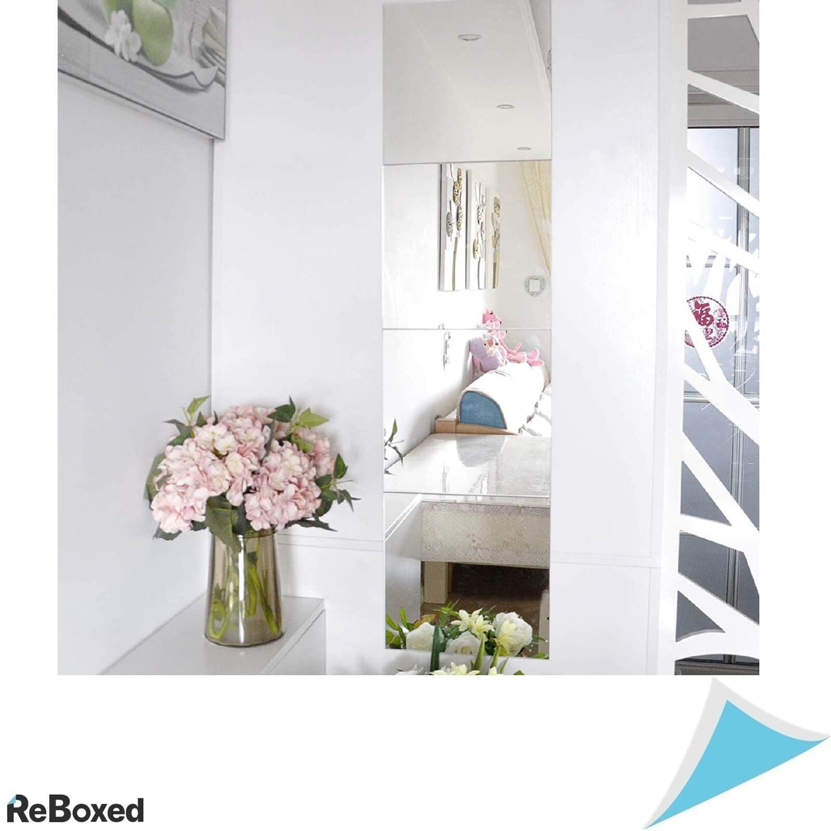 MuziLife Set 4 Oglinzi 29x29cm Design Decoratiuni Versatile