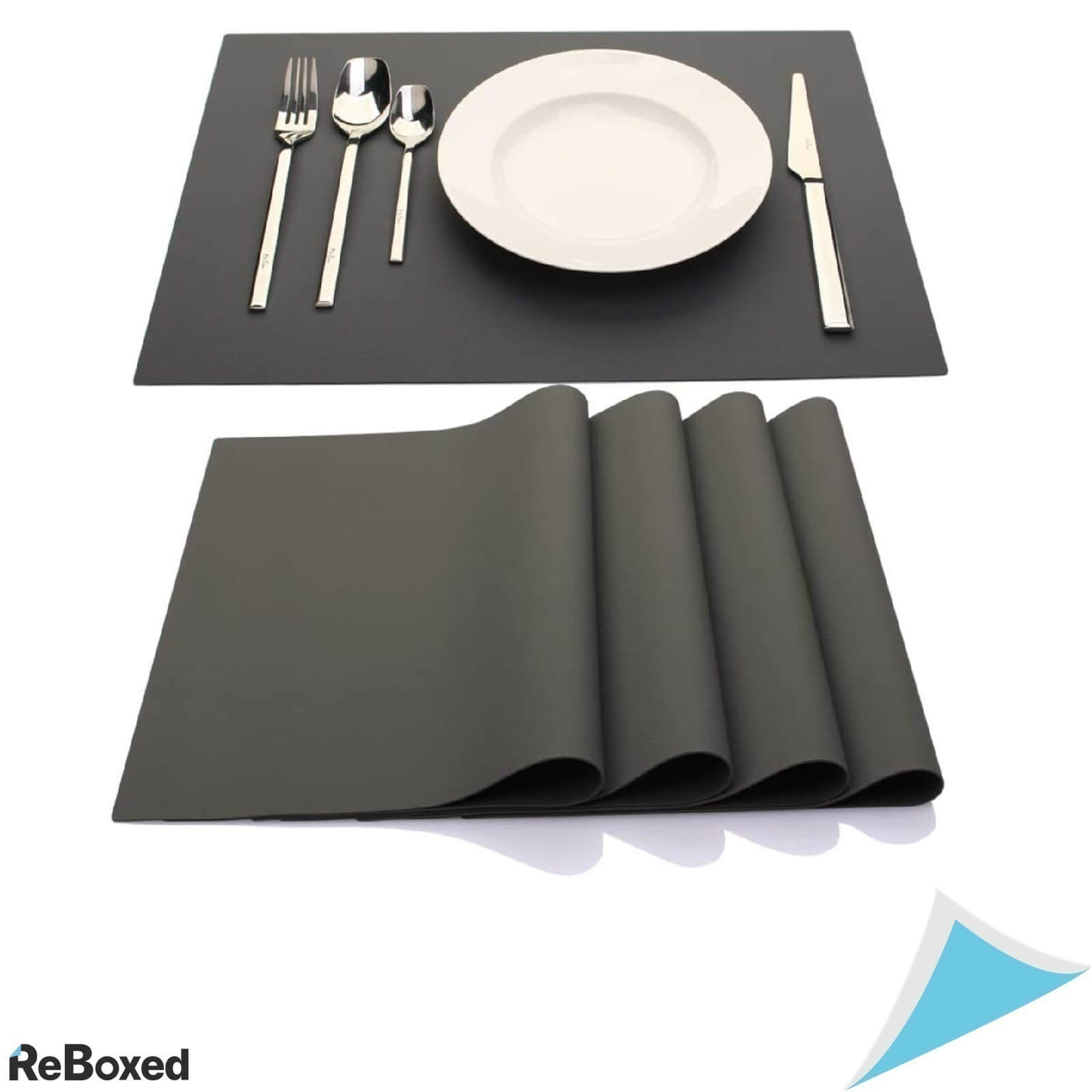 Set 4 Covorase Napron Silicon de Masa rezistent la Temperatura