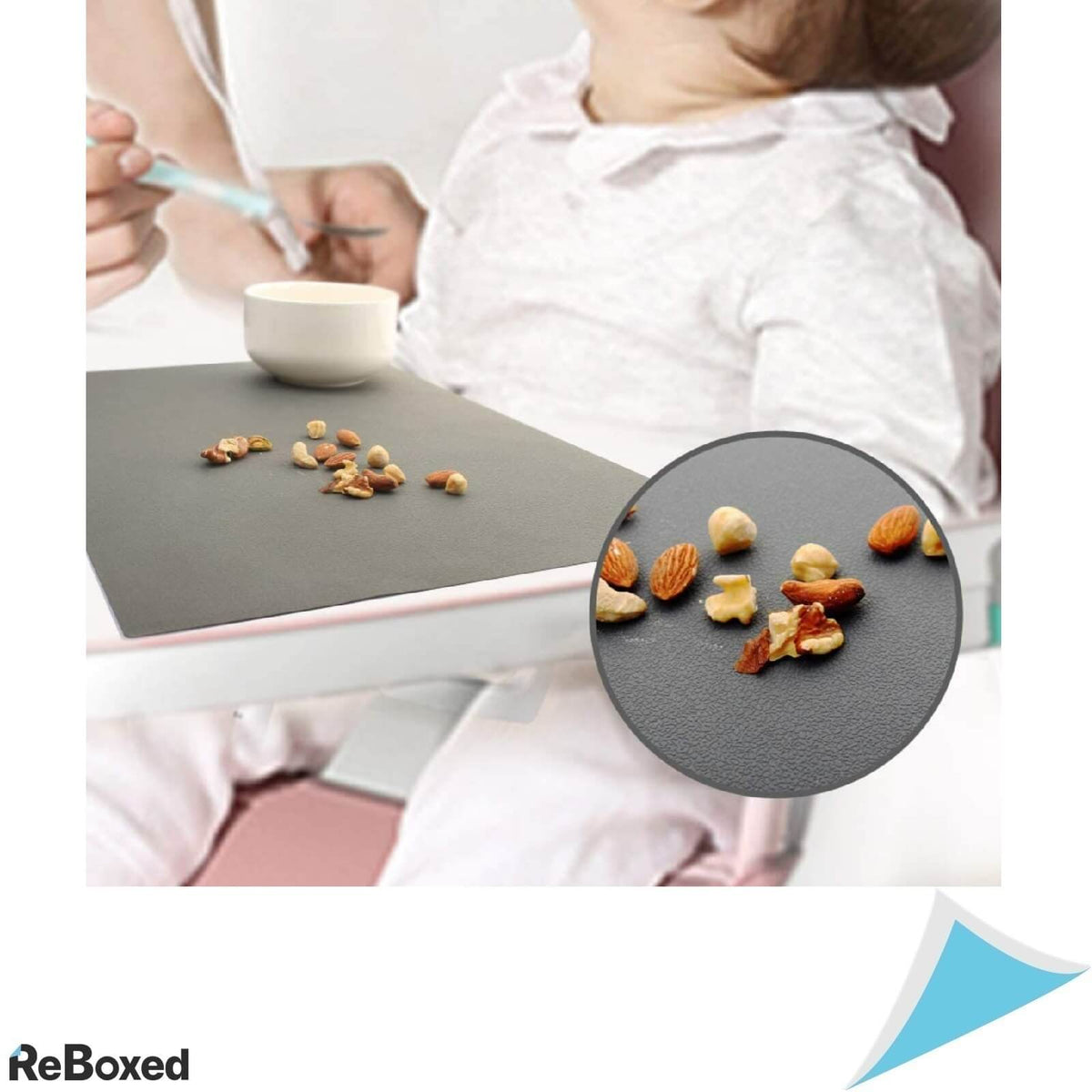 Set 4 Covorase Napron Silicon de Masa rezistent la Temperatura