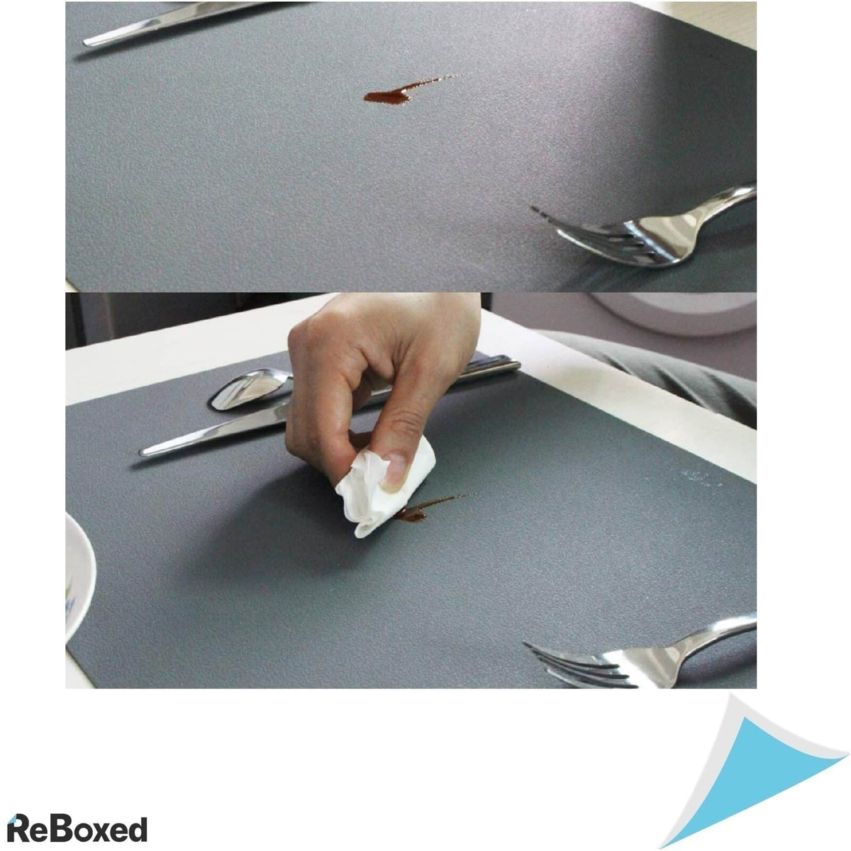 Set 4 Covorase Napron Silicon de Masa rezistent la Temperatura