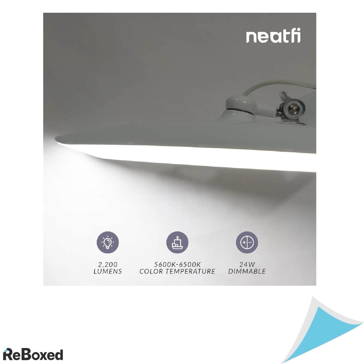 Neatfi XL Lampa Reglabila de Birou 117 LED-uri 24W 2200 Lumeni