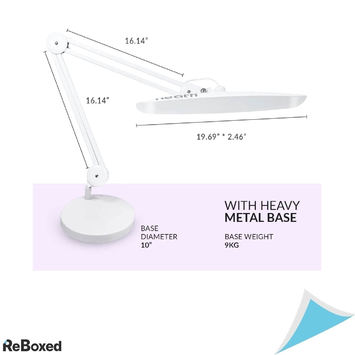 Neatfi XL Lampa Reglabila de Birou 117 LED-uri 24W 2200 Lumeni