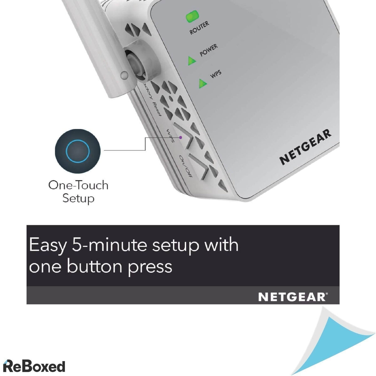 Netgear WiFi Range Extender Repeater EX3700 cu chipset AC750