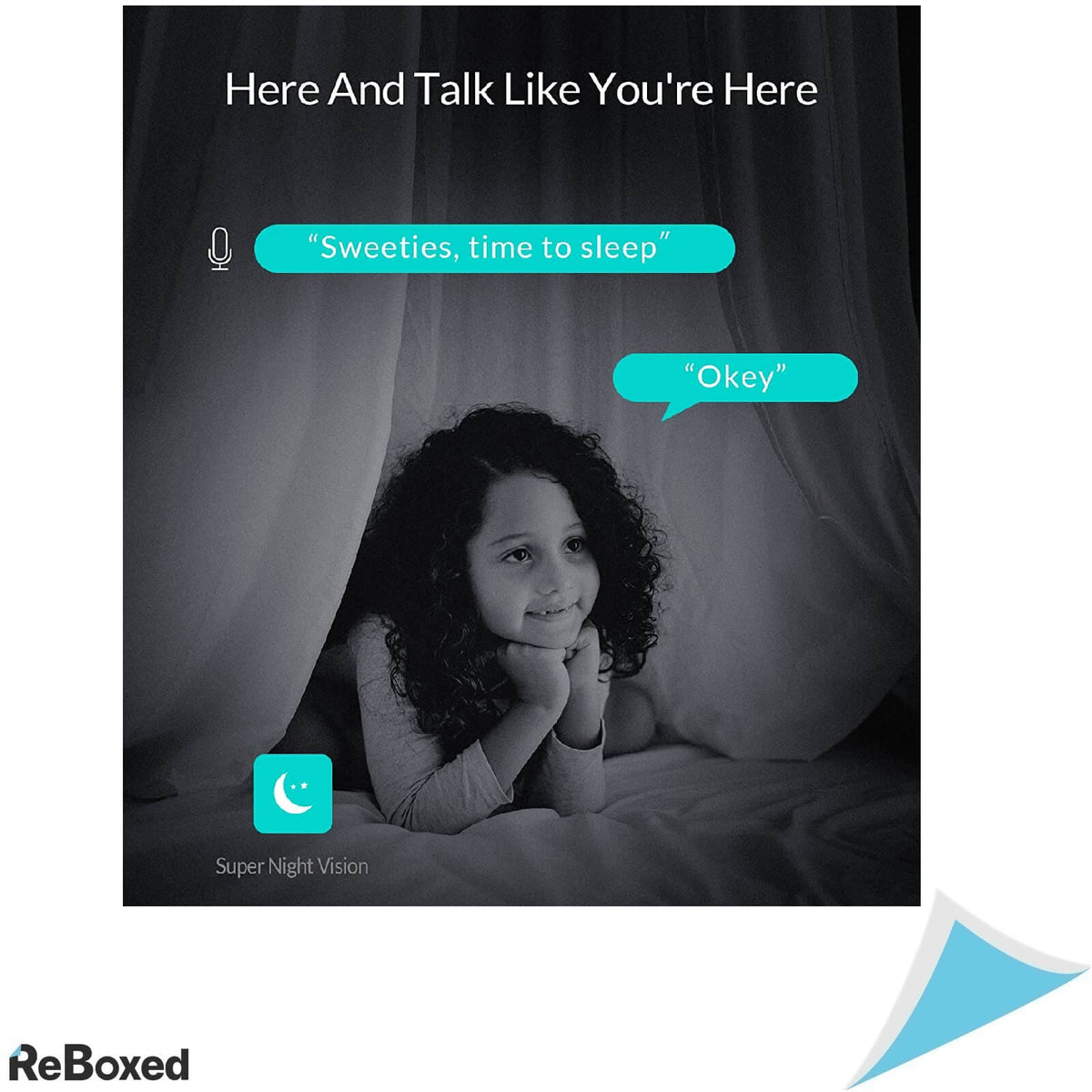 NetVue Camera de Supraveghere WiFi Mini 1080p Audio 8x Zoom