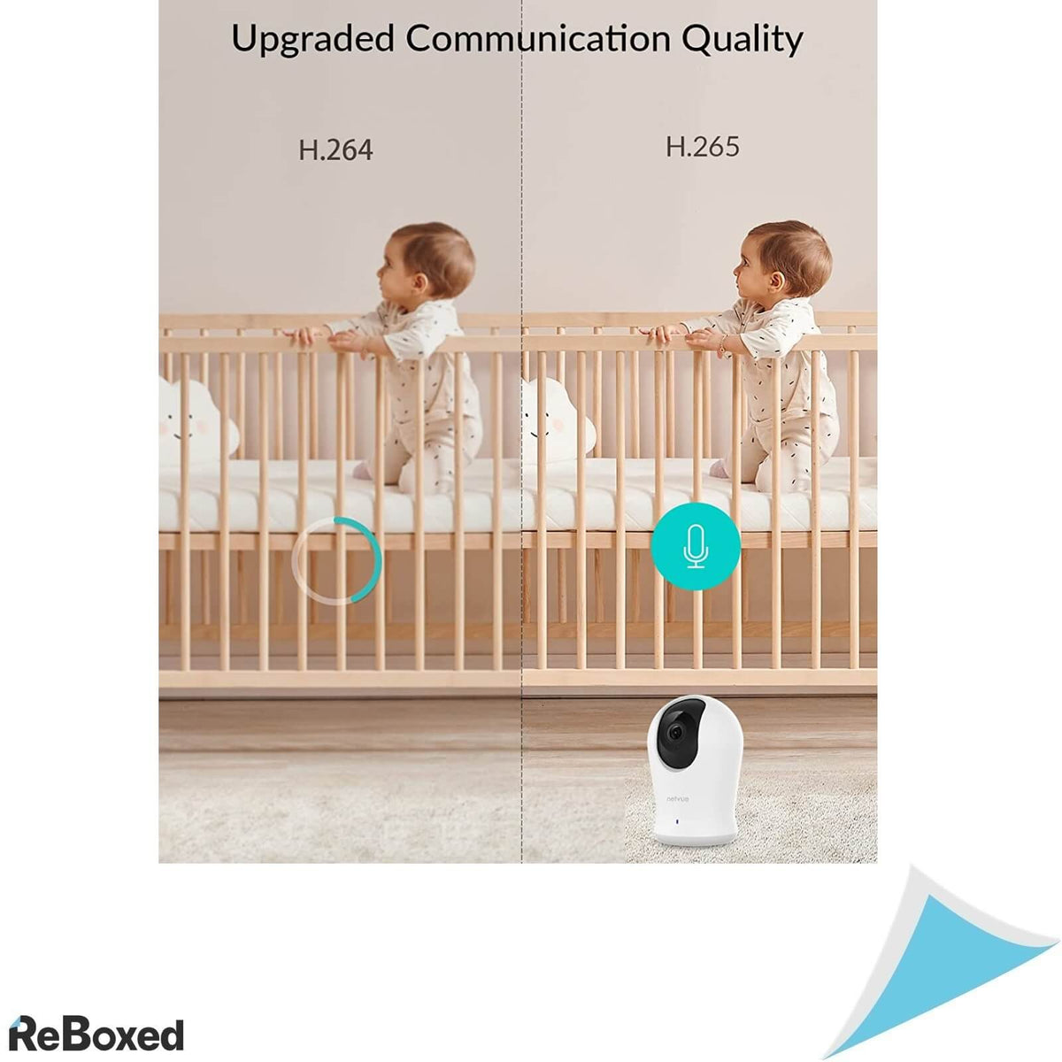 NetVue Orb Pro WiFi Camera de Supraveghere 2K 3MP H.265