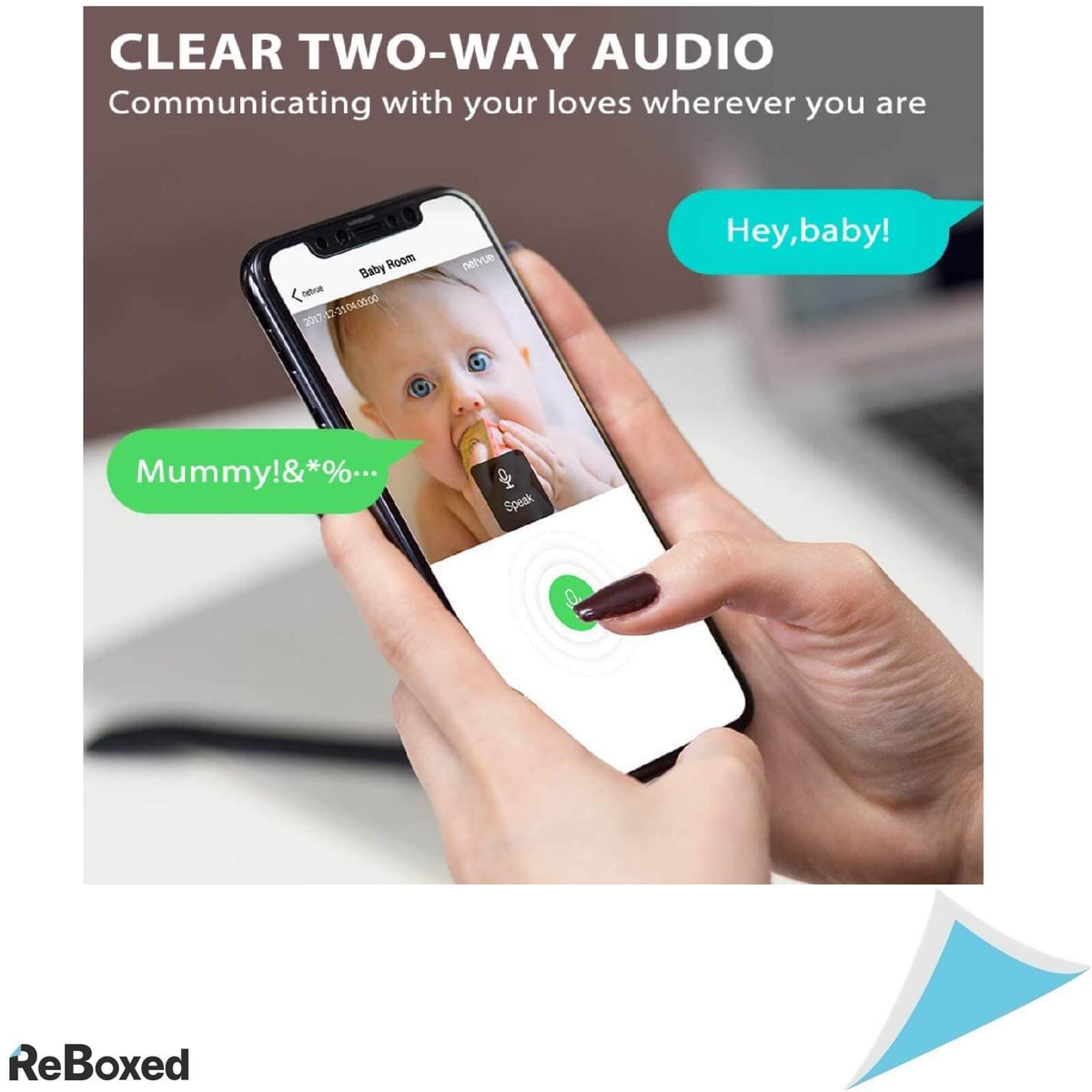 NetVue OrbCam WiFi Camera de Supraveghere FullHD White