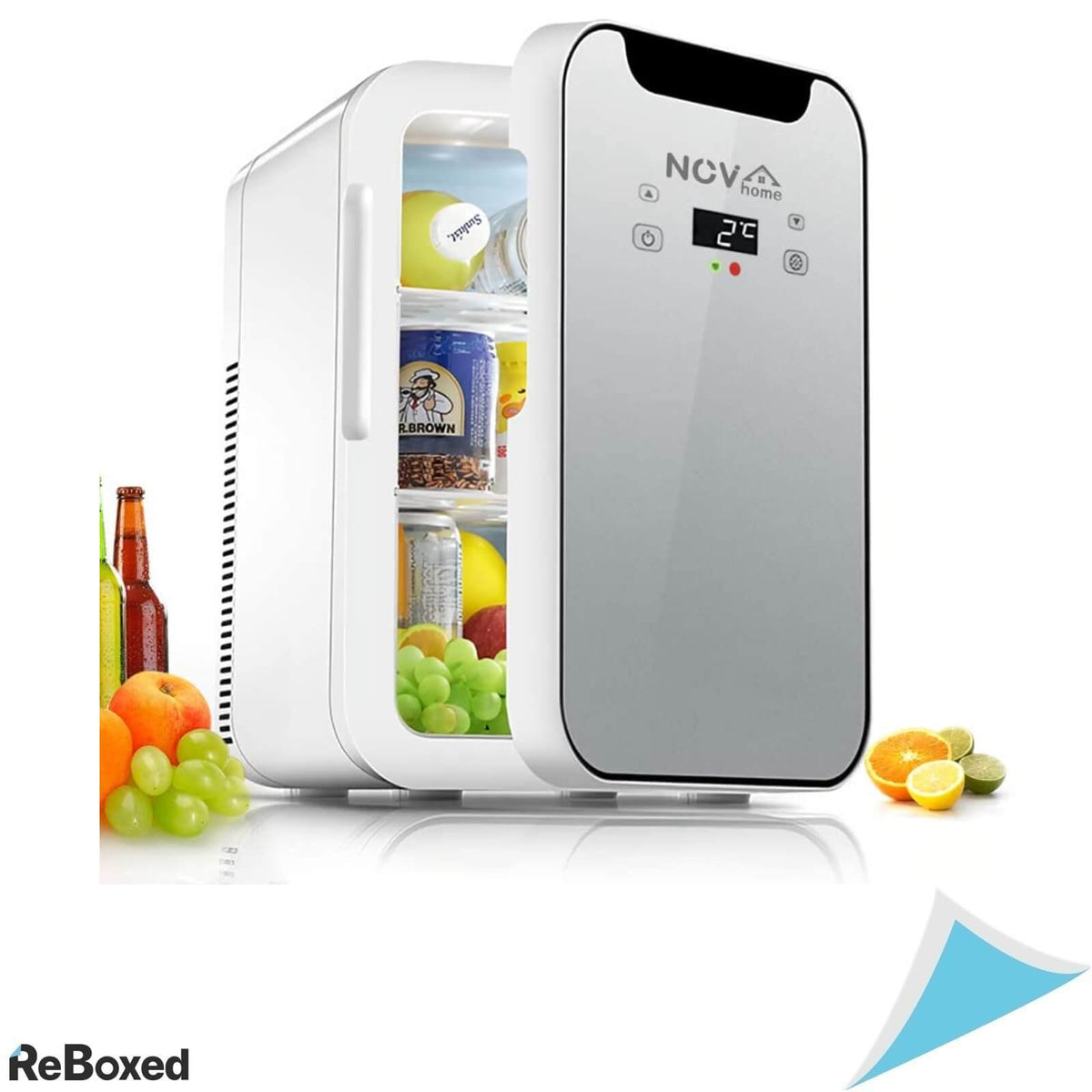 NovHome Mini Frigider 20L Racire si Incalzire 220V 12V Digital